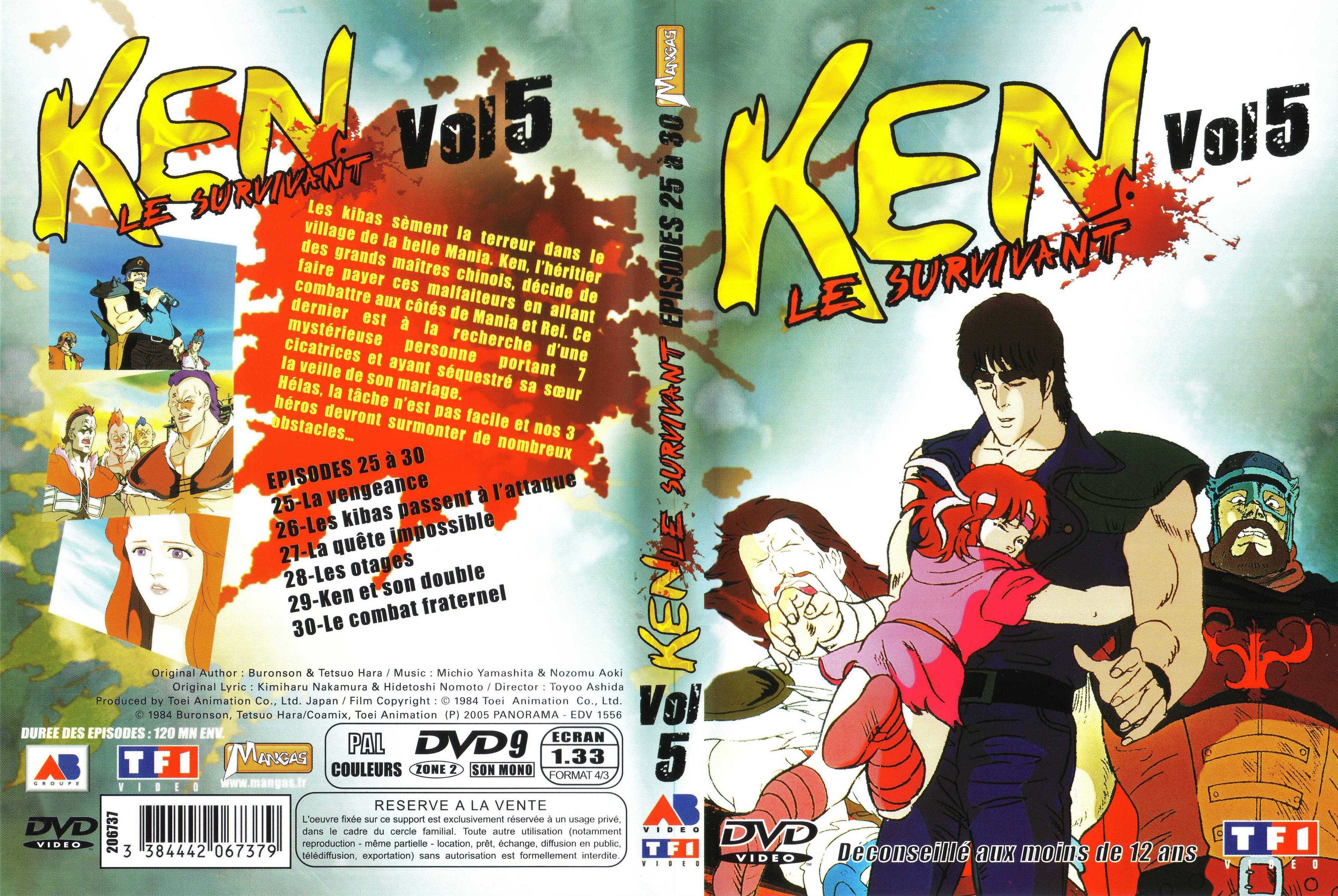 Jaquette DVD Ken le survivant vol 5