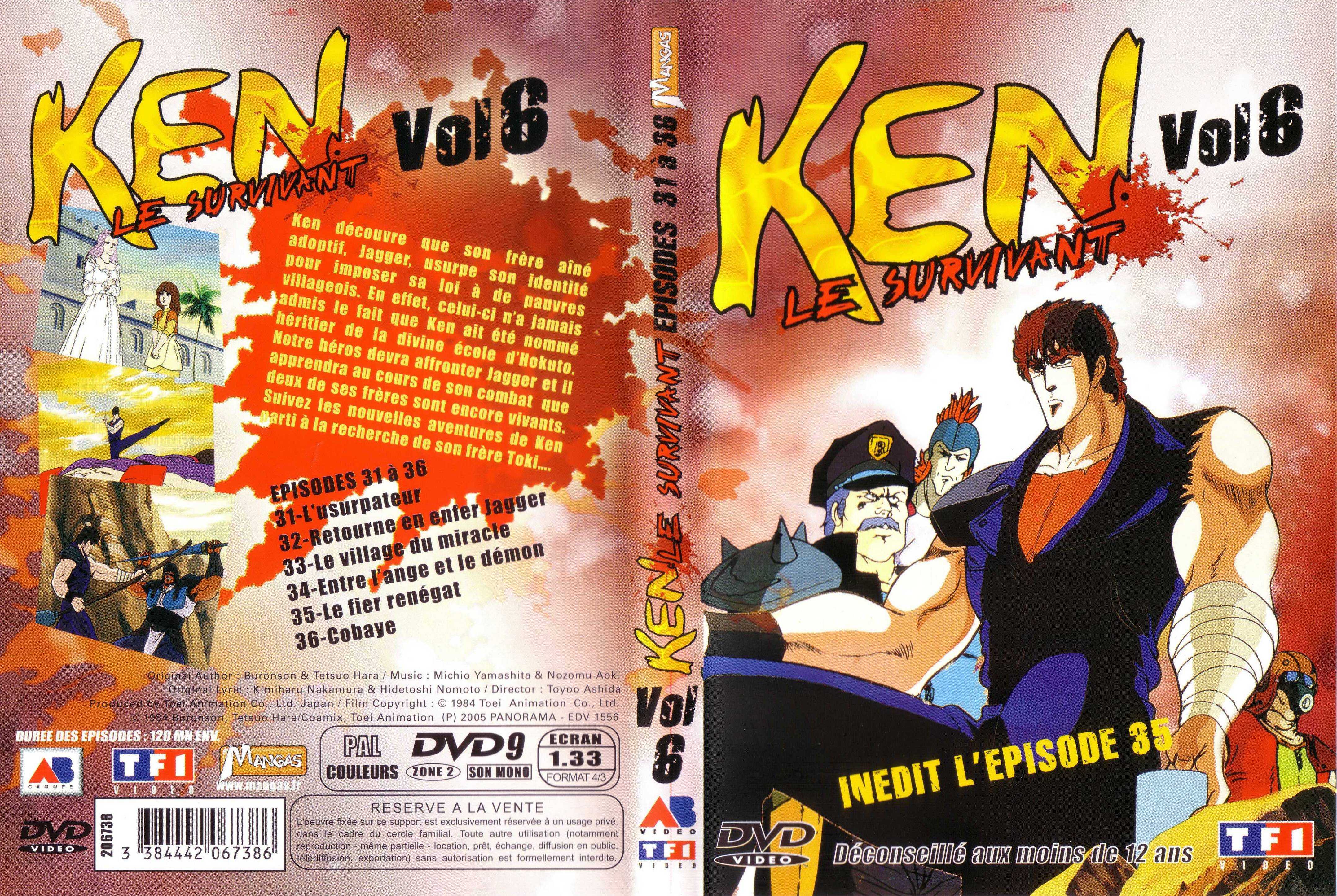 Jaquette DVD Ken le survivant vol 6