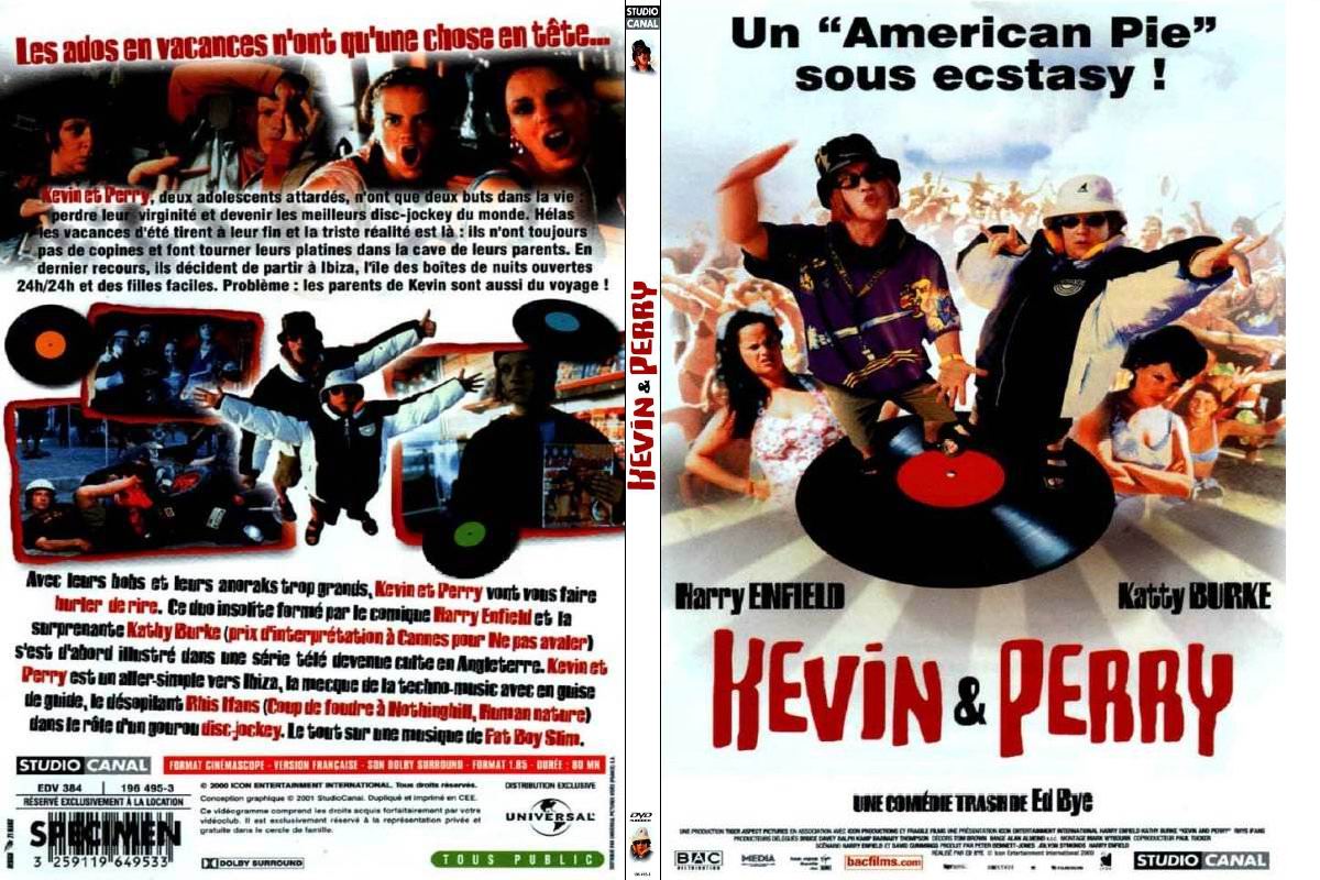 Jaquette DVD Kevin et Perry - SLIM