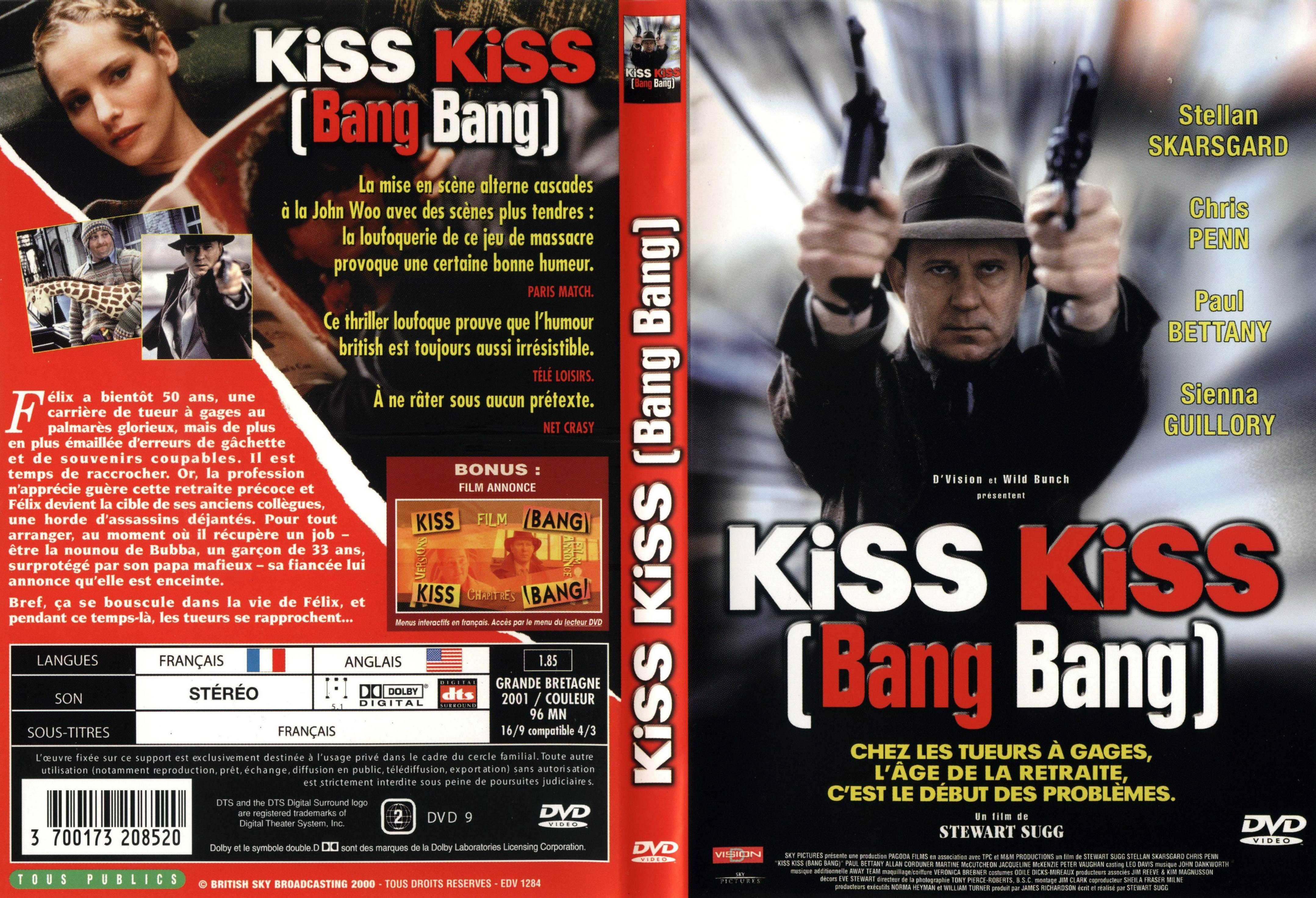 Jaquette DVD Kiss kiss bang bang