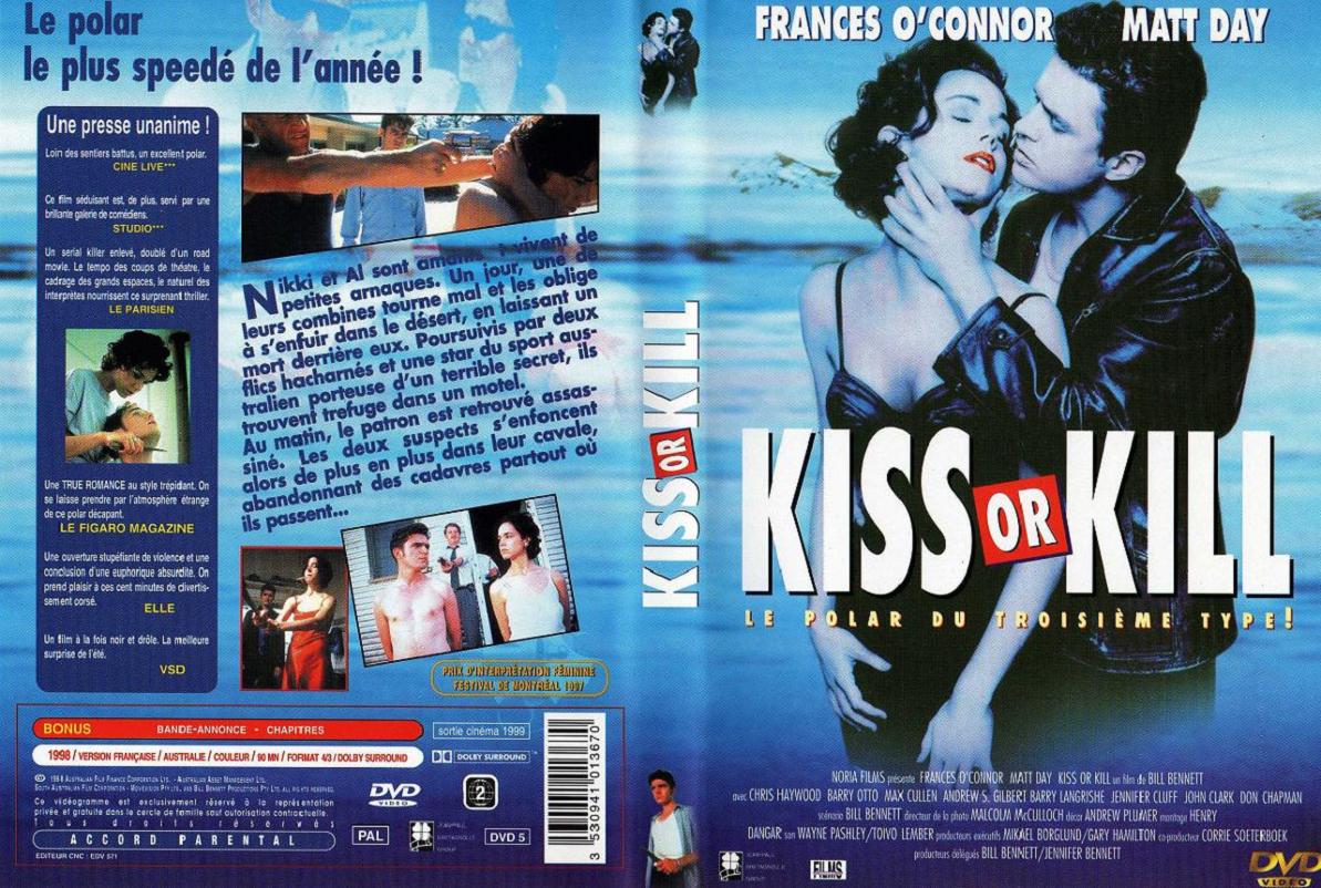 Jaquette DVD Kiss or Kill