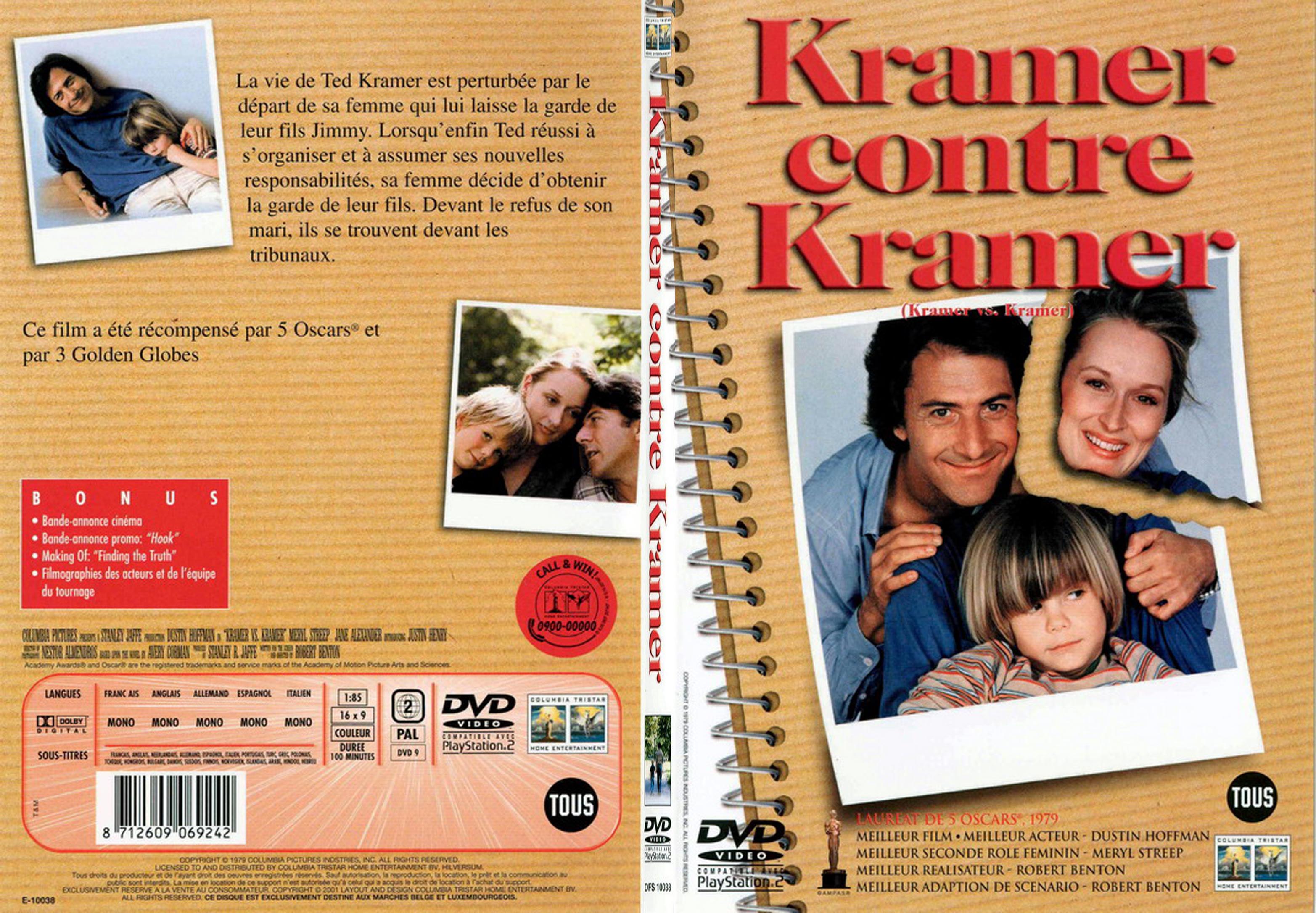 Jaquette DVD Kramer contre Kramer - SLIM