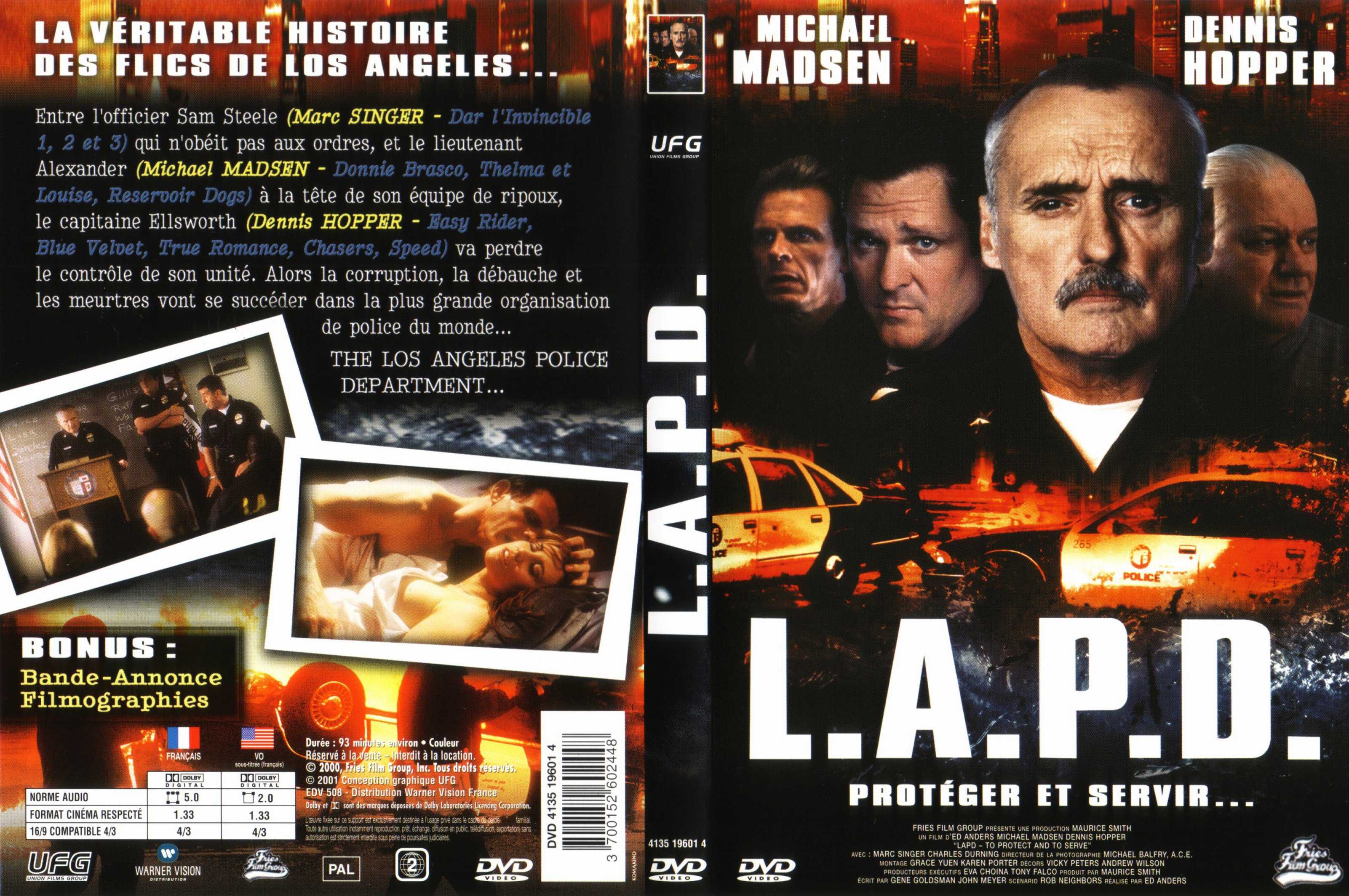 Jaquette DVD L.A.P.D.