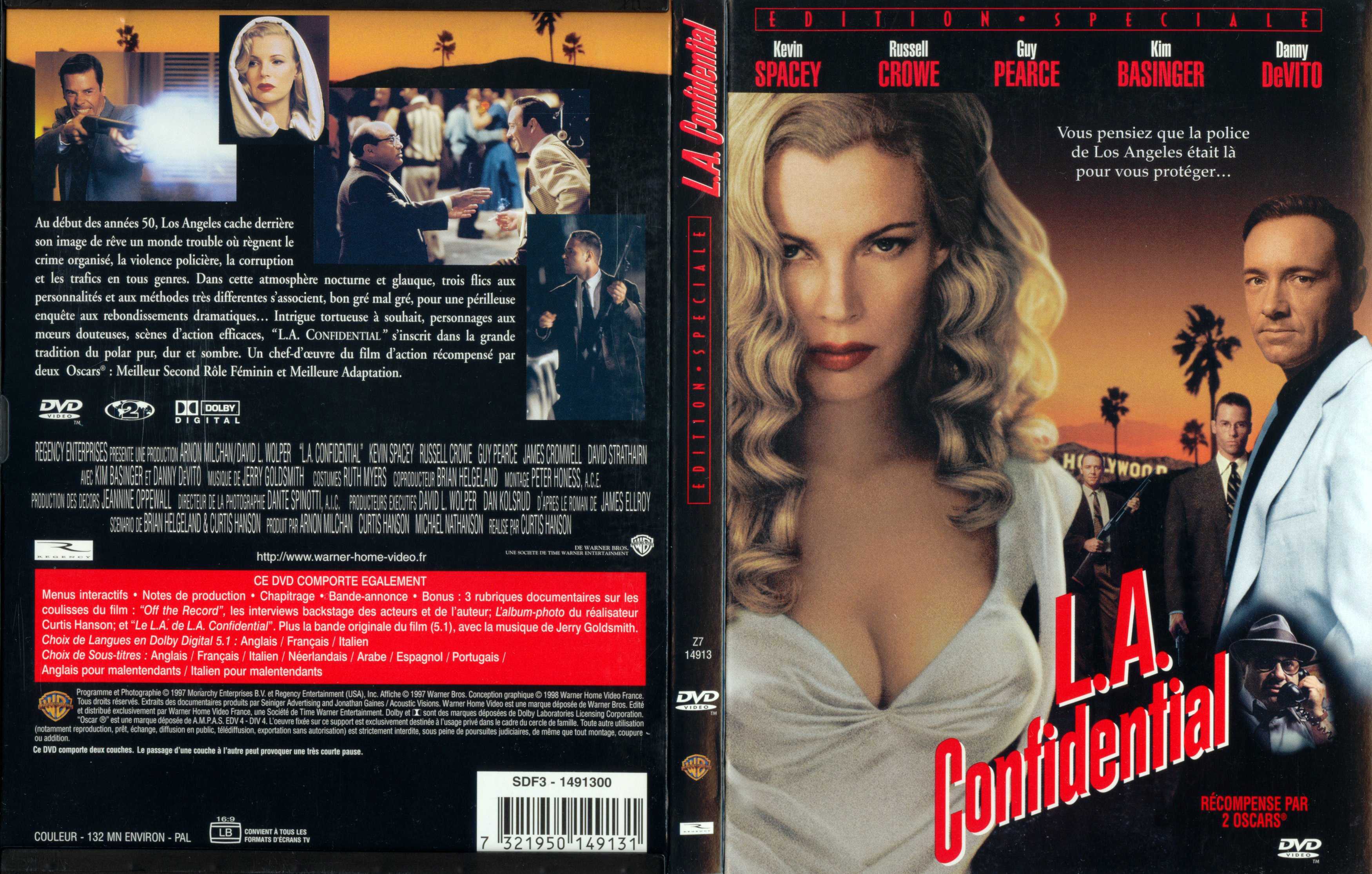 Jaquette DVD LA Confidential