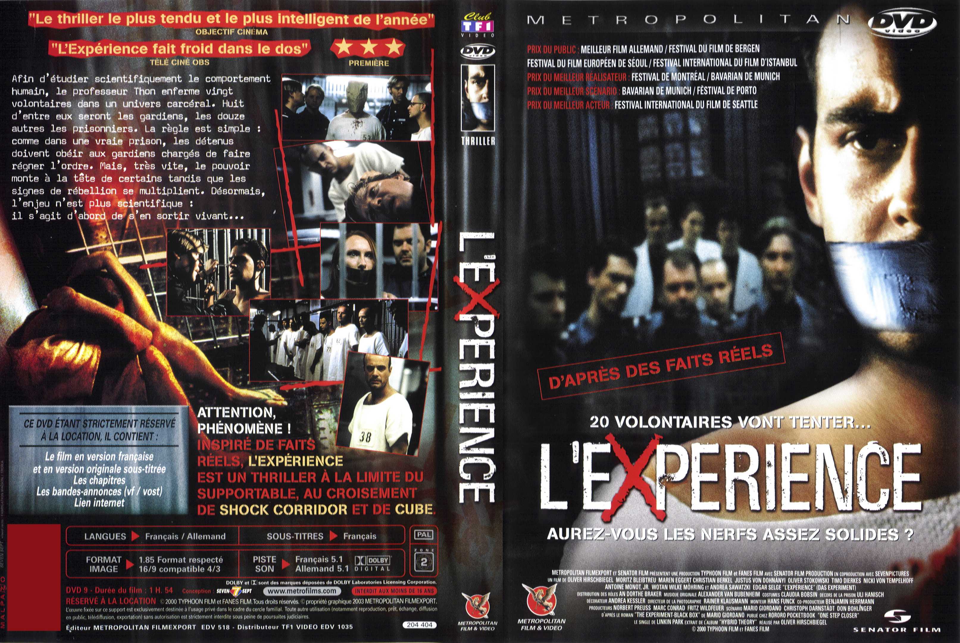 Jaquette DVD L