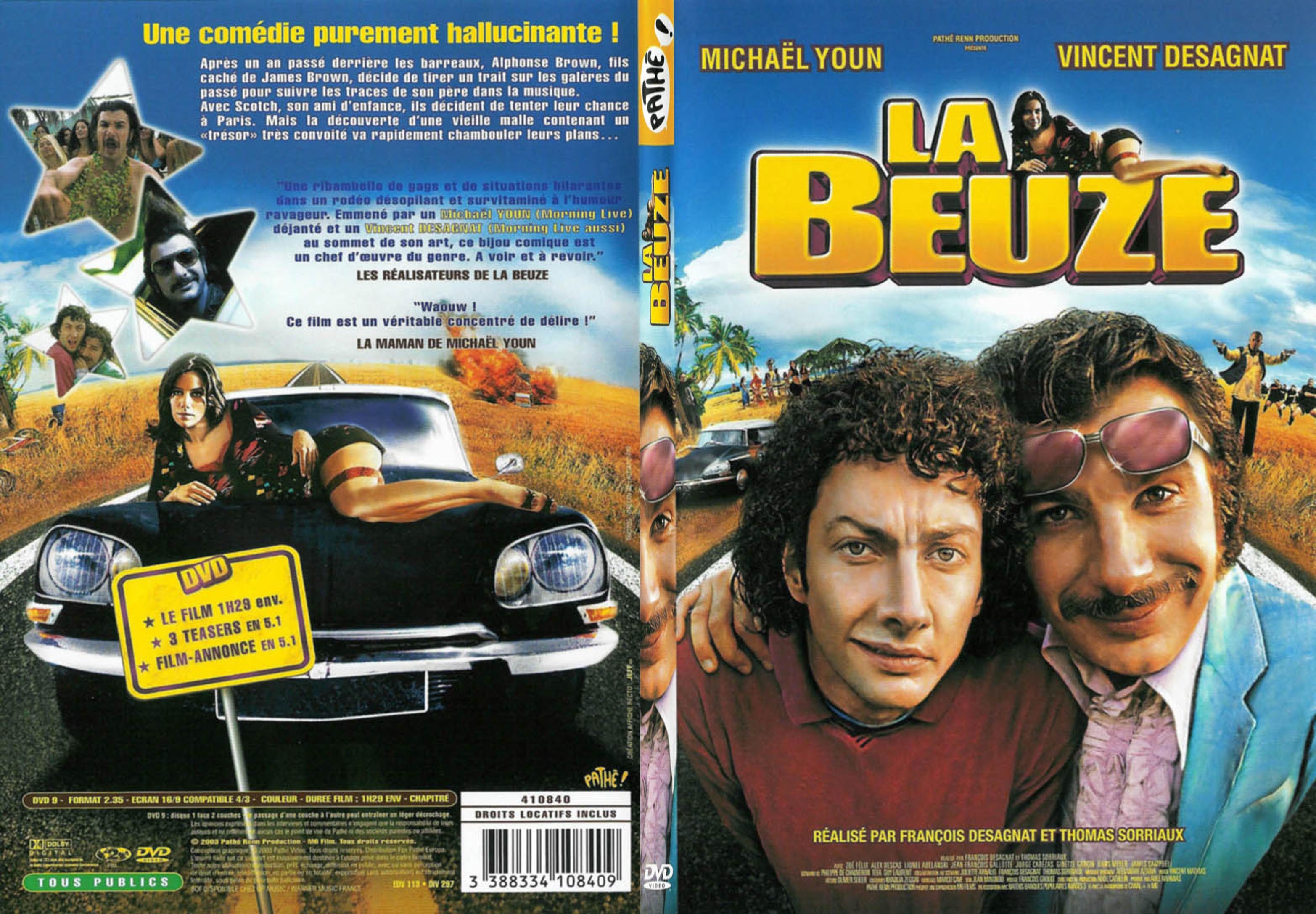 Jaquette DVD La beuze - SLIM