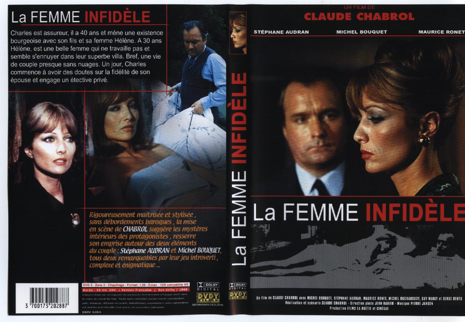 Jaquette DVD La femme infidle