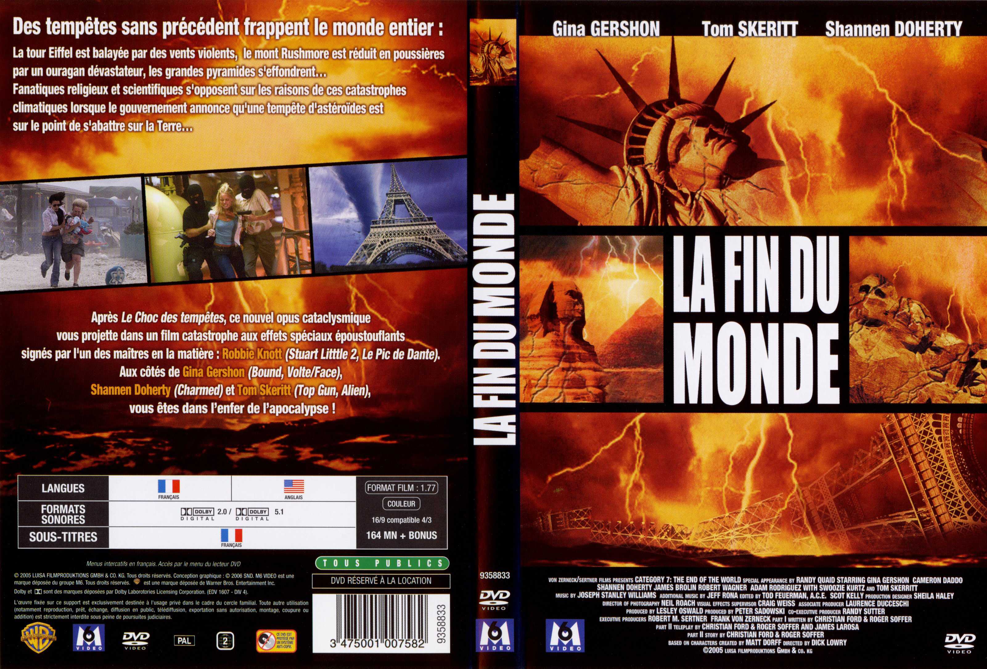 Jaquette DVD La fin du monde