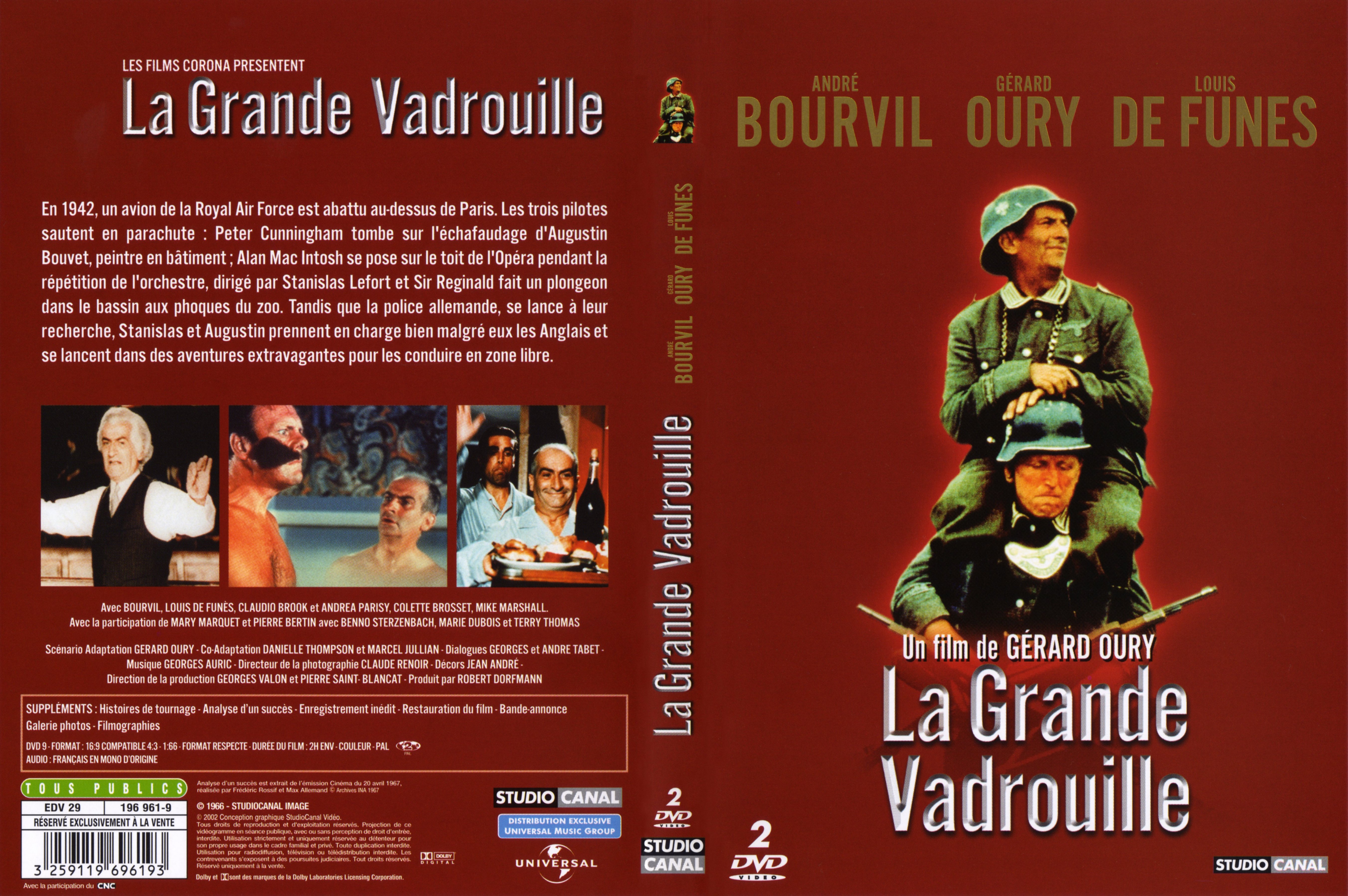 Jaquette DVD La grande vadrouille