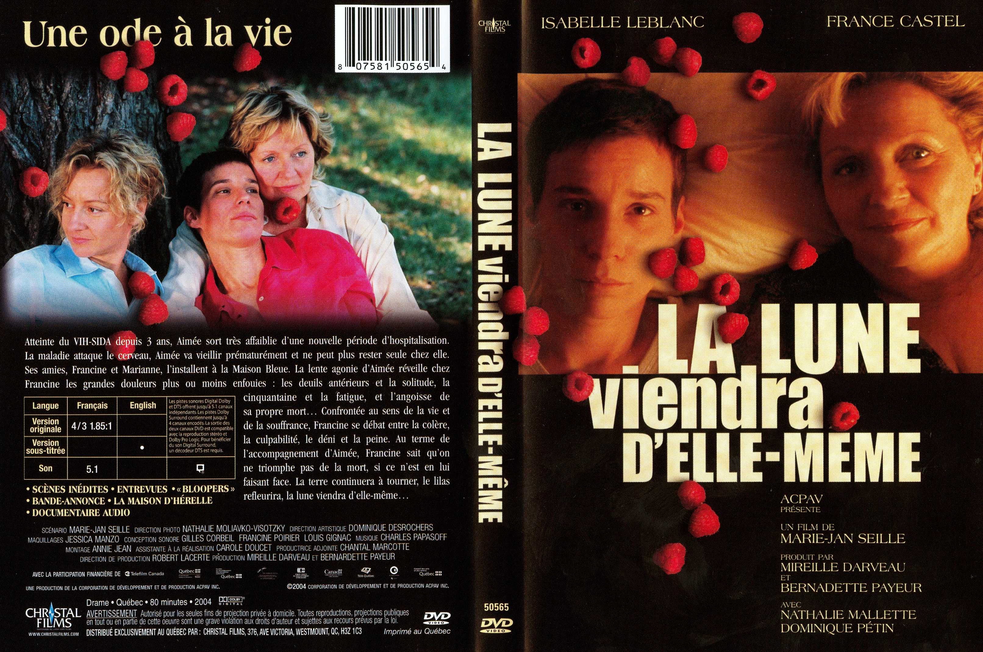 Jaquette DVD La lune viendra d