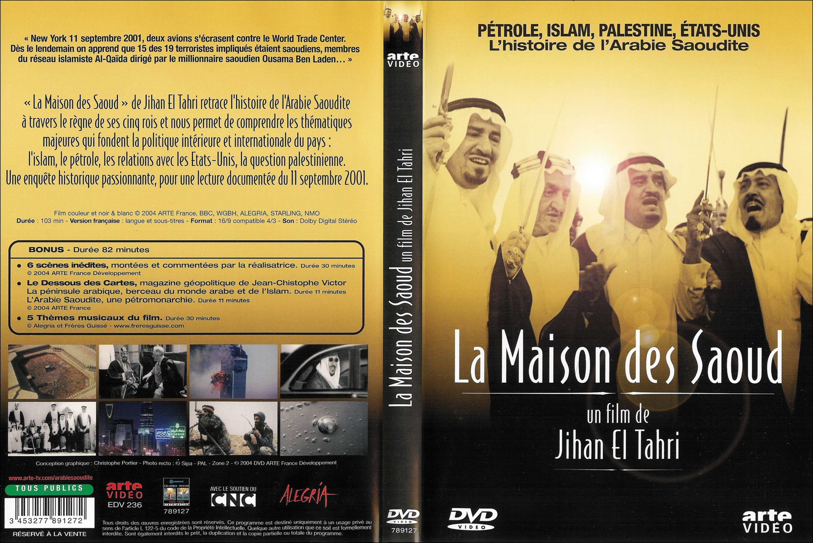 Jaquette DVD La maison des Saoud