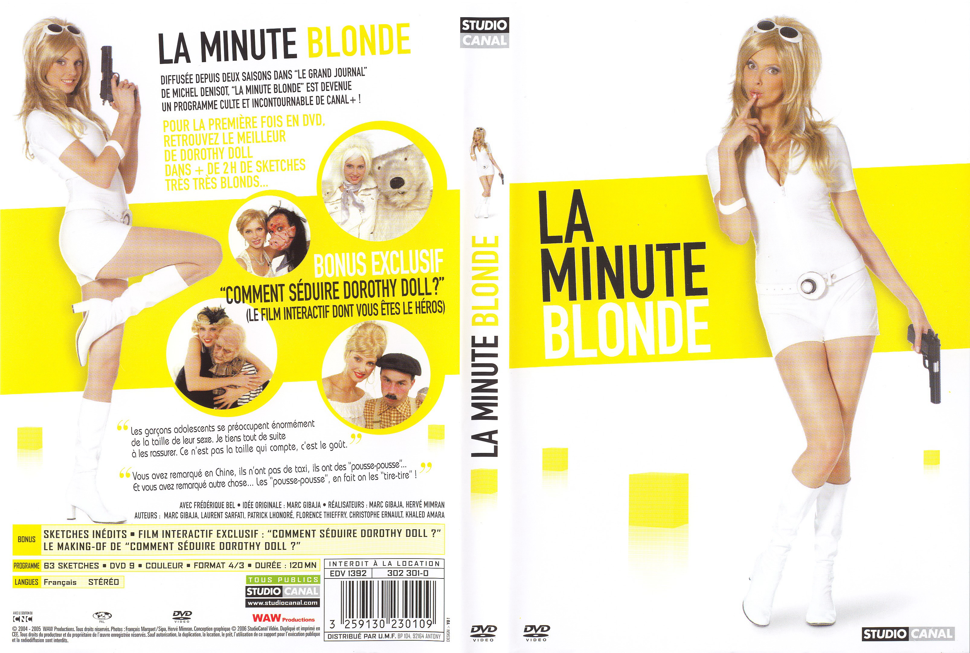 Jaquette DVD La minute blonde