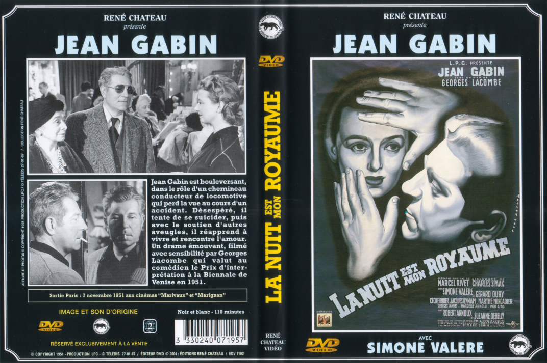 Jaquette DVD La nuit est mon royaume