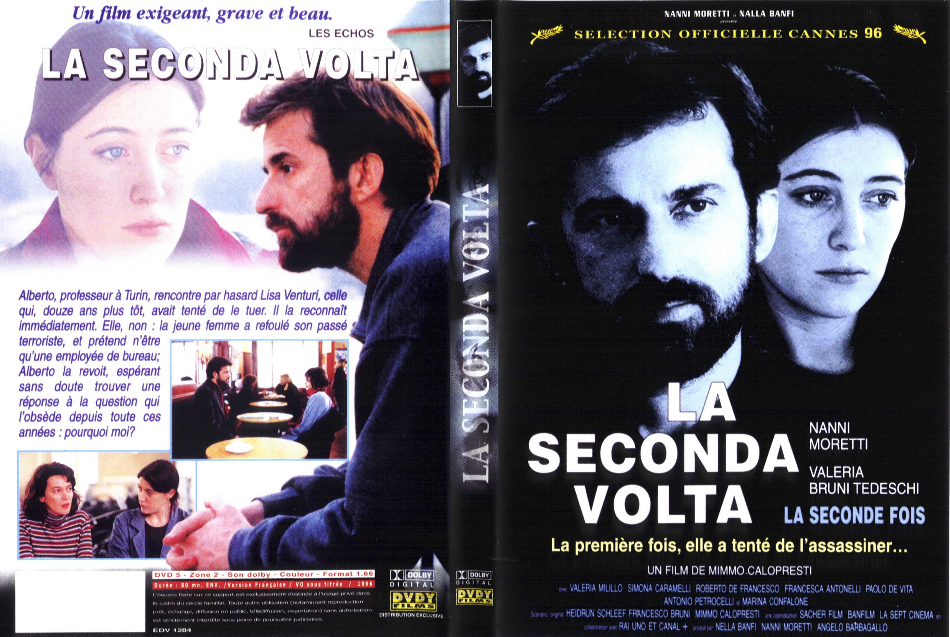 Jaquette DVD La seconda volta