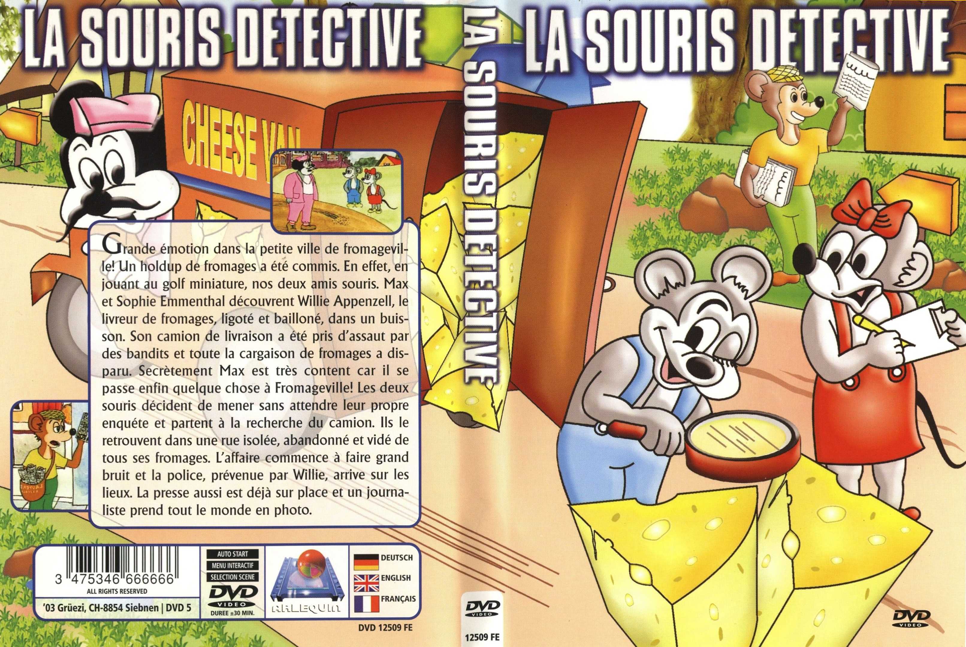 Jaquette DVD La souris detective