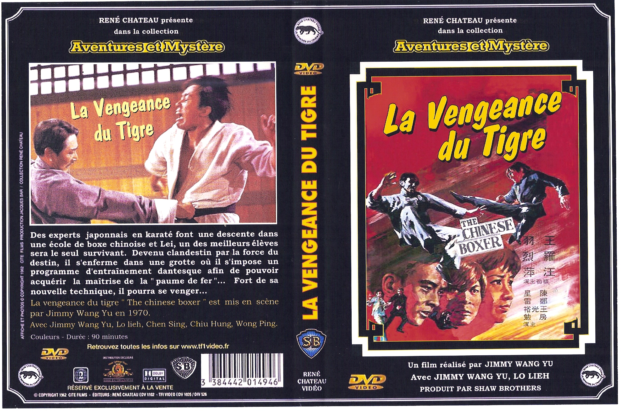Jaquette DVD La vengeance du tigre
