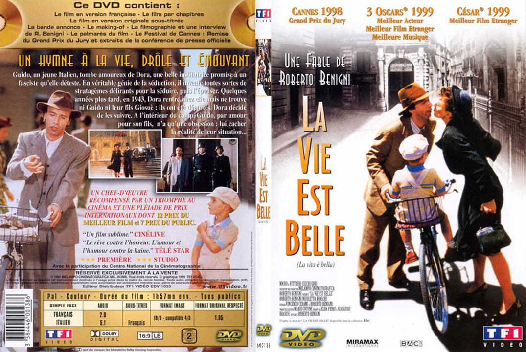 Jaquette DVD La vie est belle - SLIM