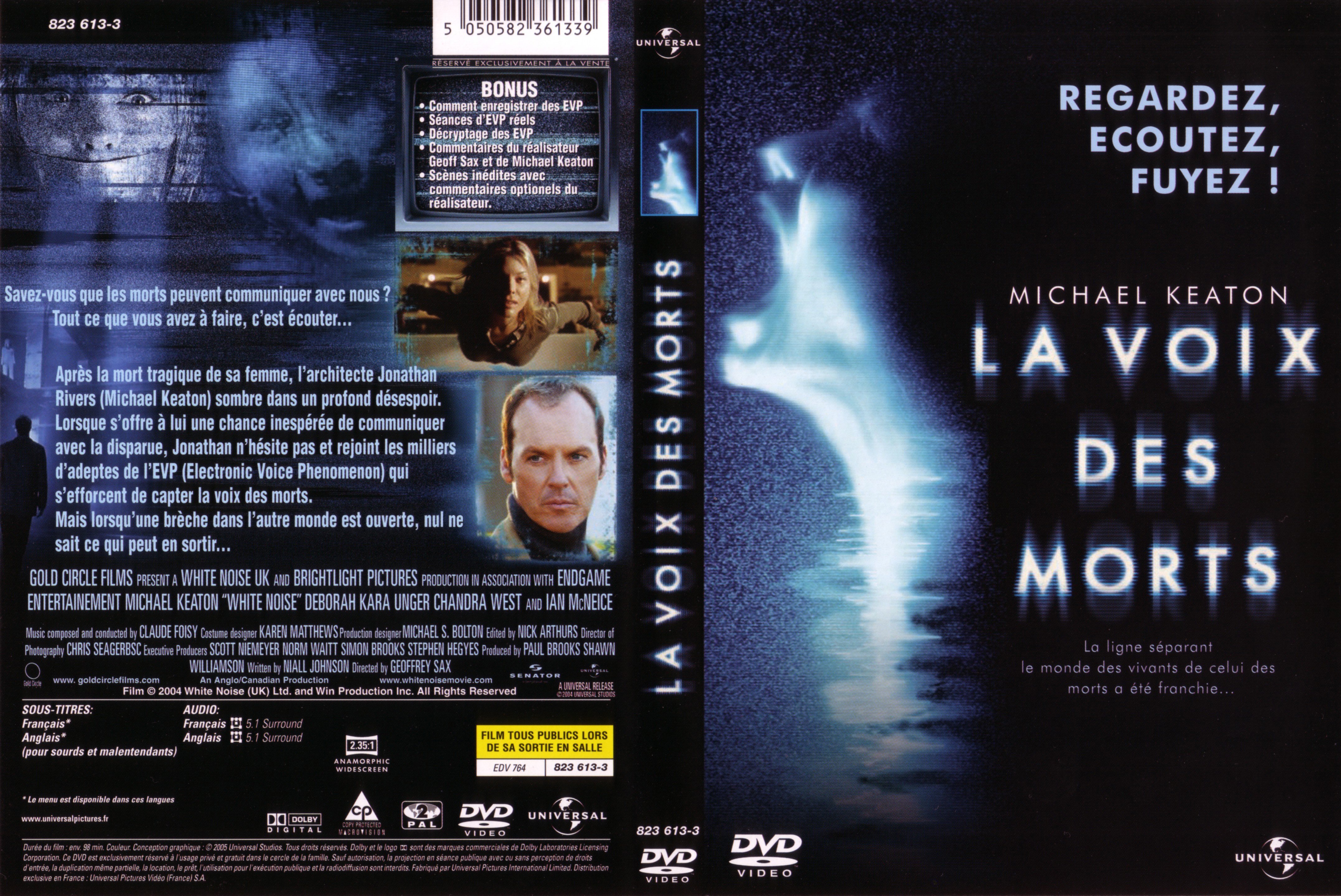 Jaquette DVD La voix des morts