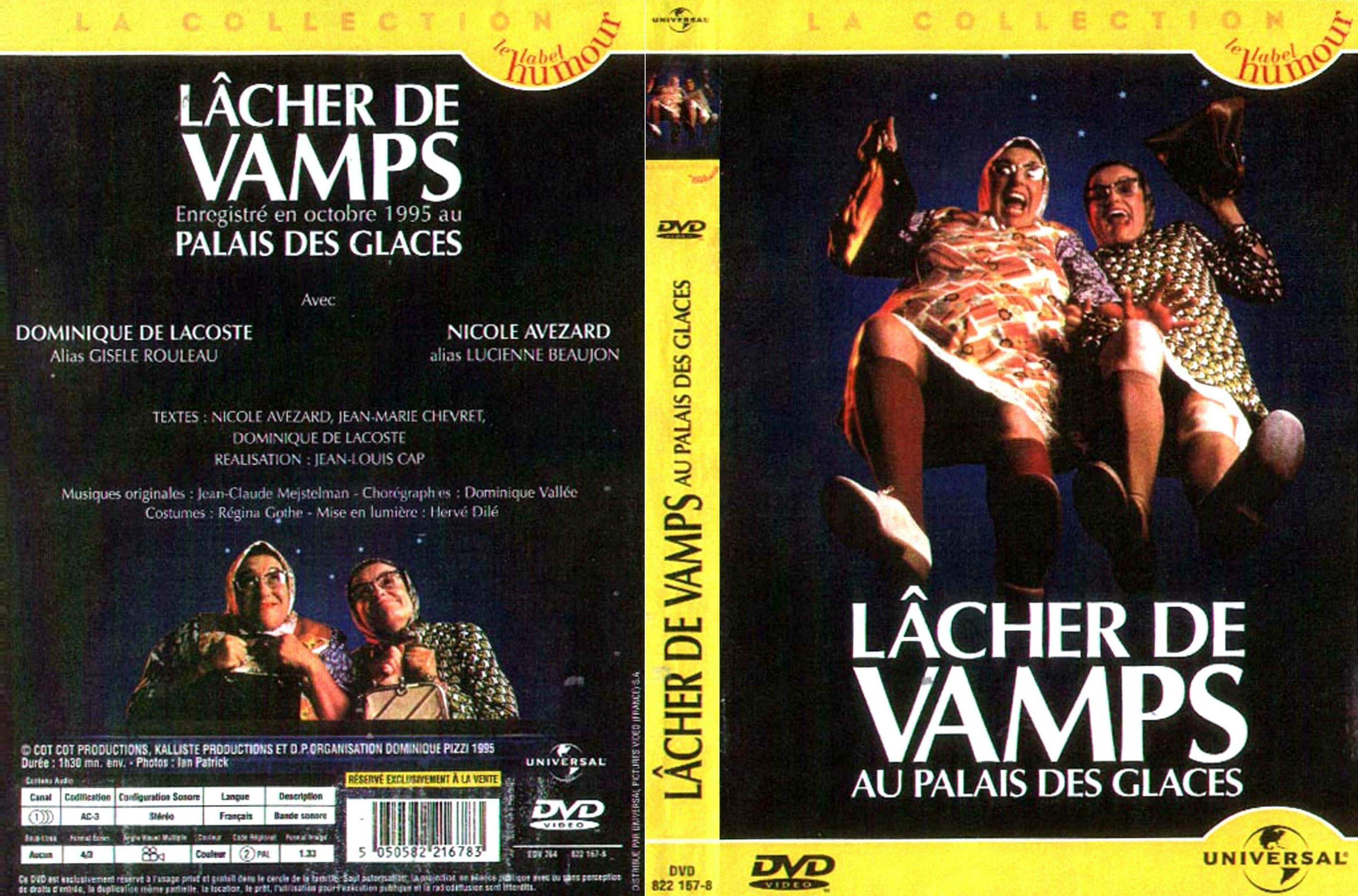 Jaquette DVD Lacher de vamps au palais des glaces