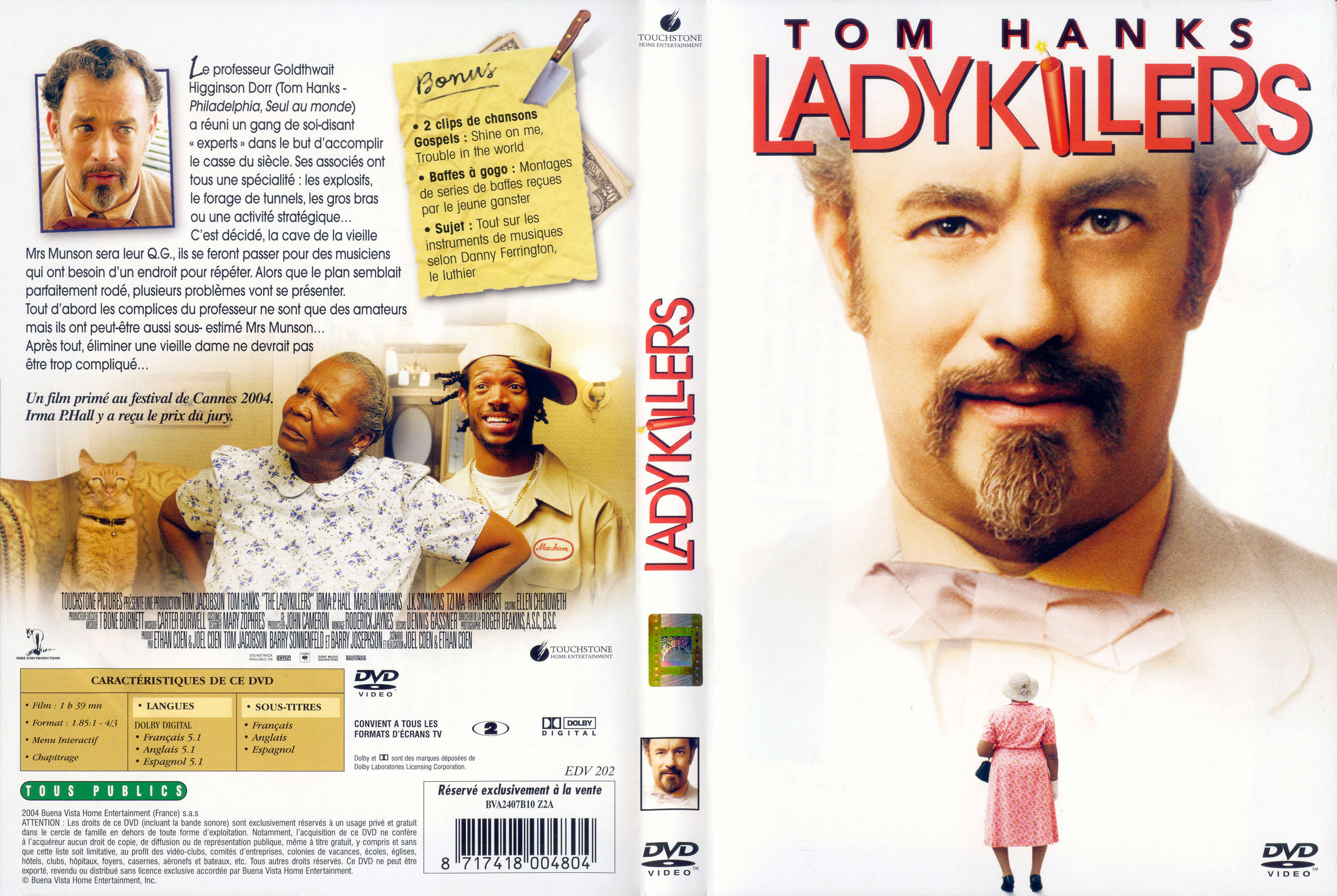 Jaquette DVD Ladykillers
