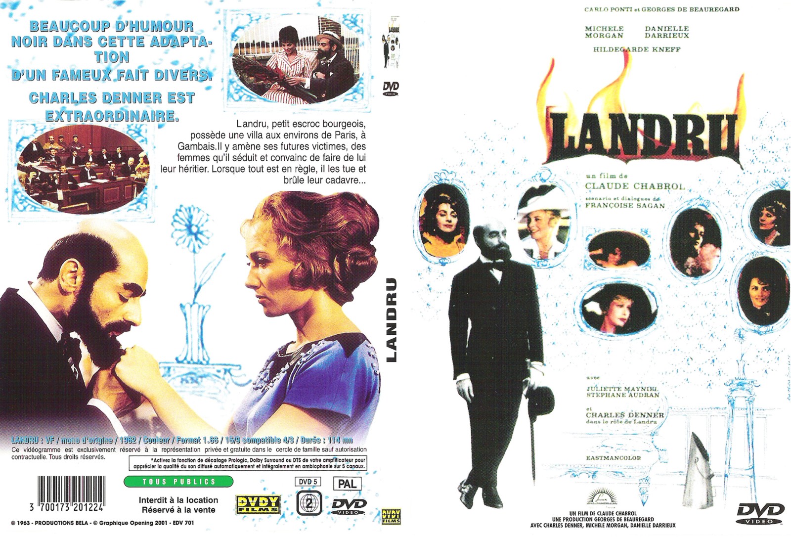 Jaquette DVD Landru - SLIM