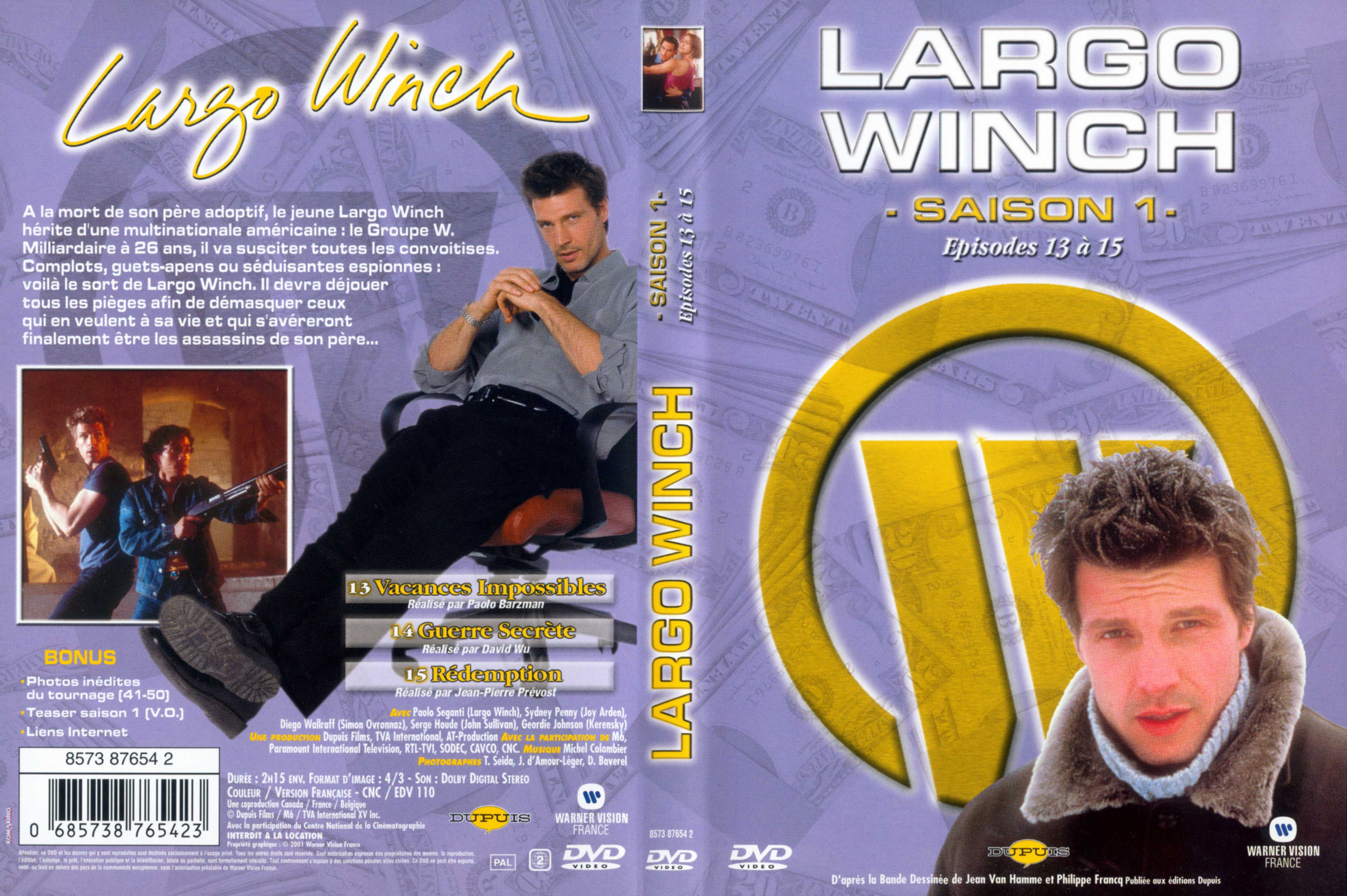 Jaquette DVD Largo Winch Saison 1 vol 05