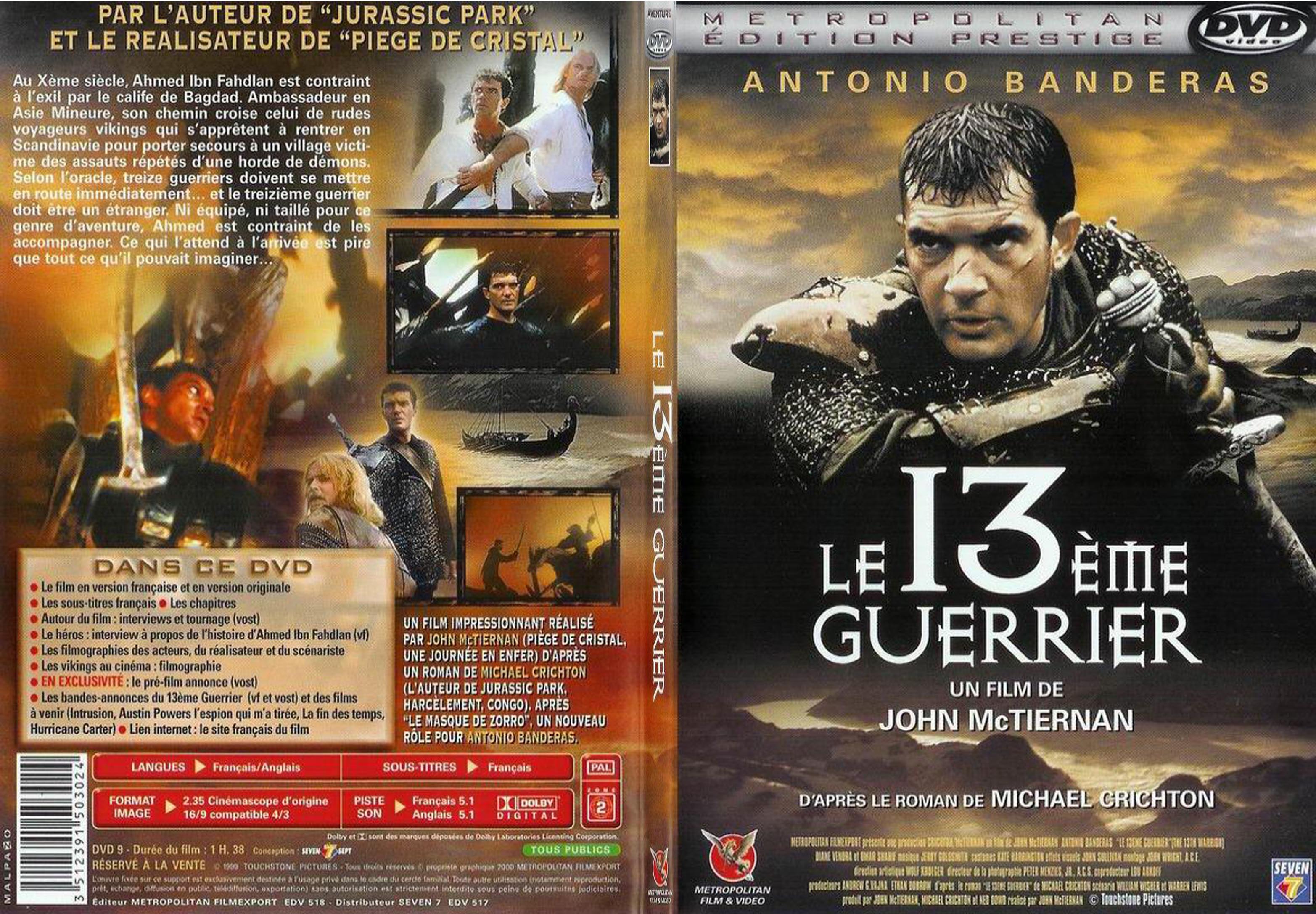 Jaquette DVD Le 13 me guerrier - SLIM