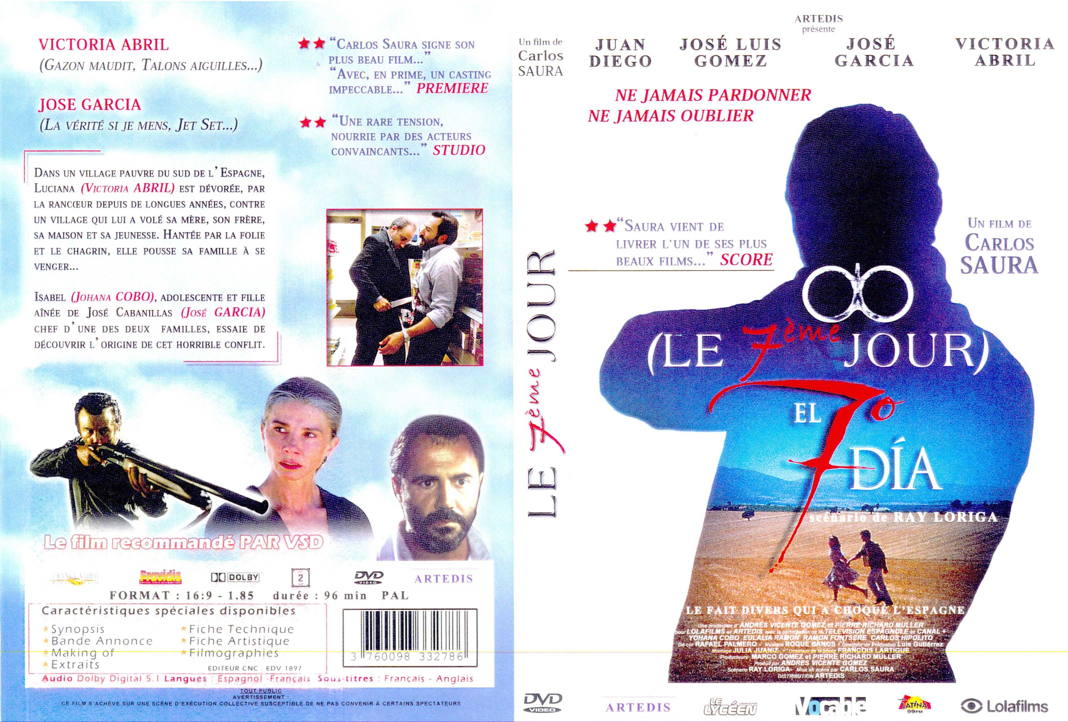 Jaquette DVD Le 7 me jour