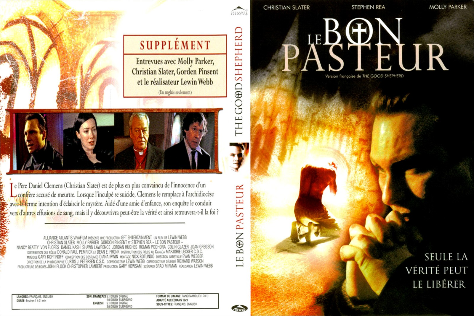Jaquette DVD Le bon pasteur