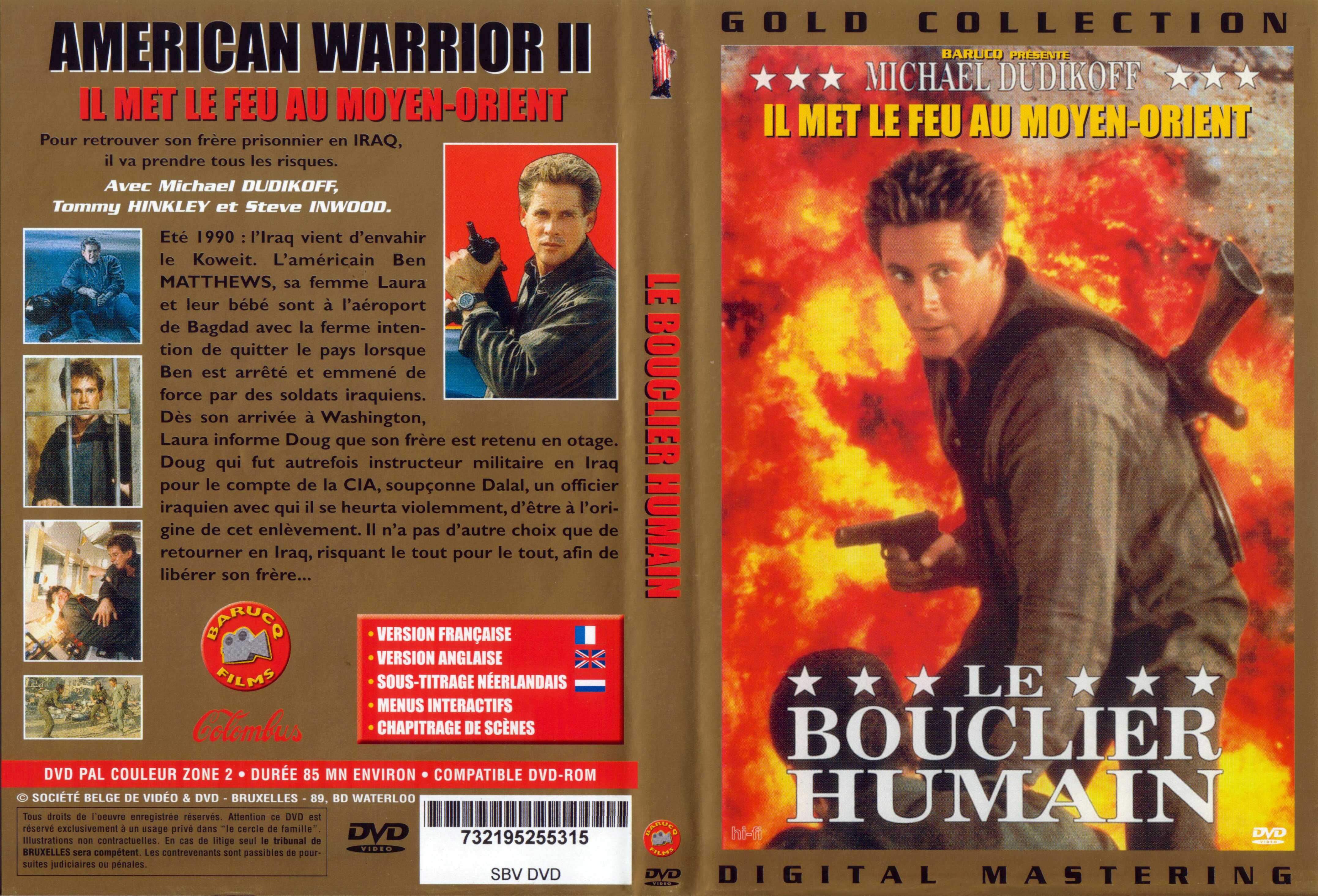 Jaquette DVD Le bouclier humain