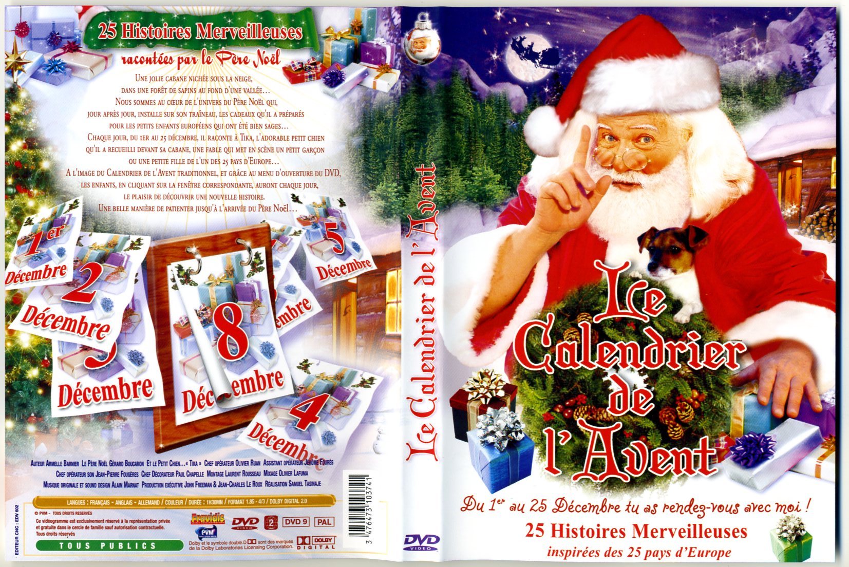 Jaquette DVD Le calendrier de l