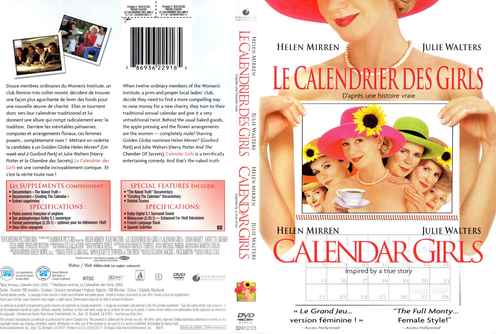 Jaquette DVD Le calendrier des Girls Zone 1