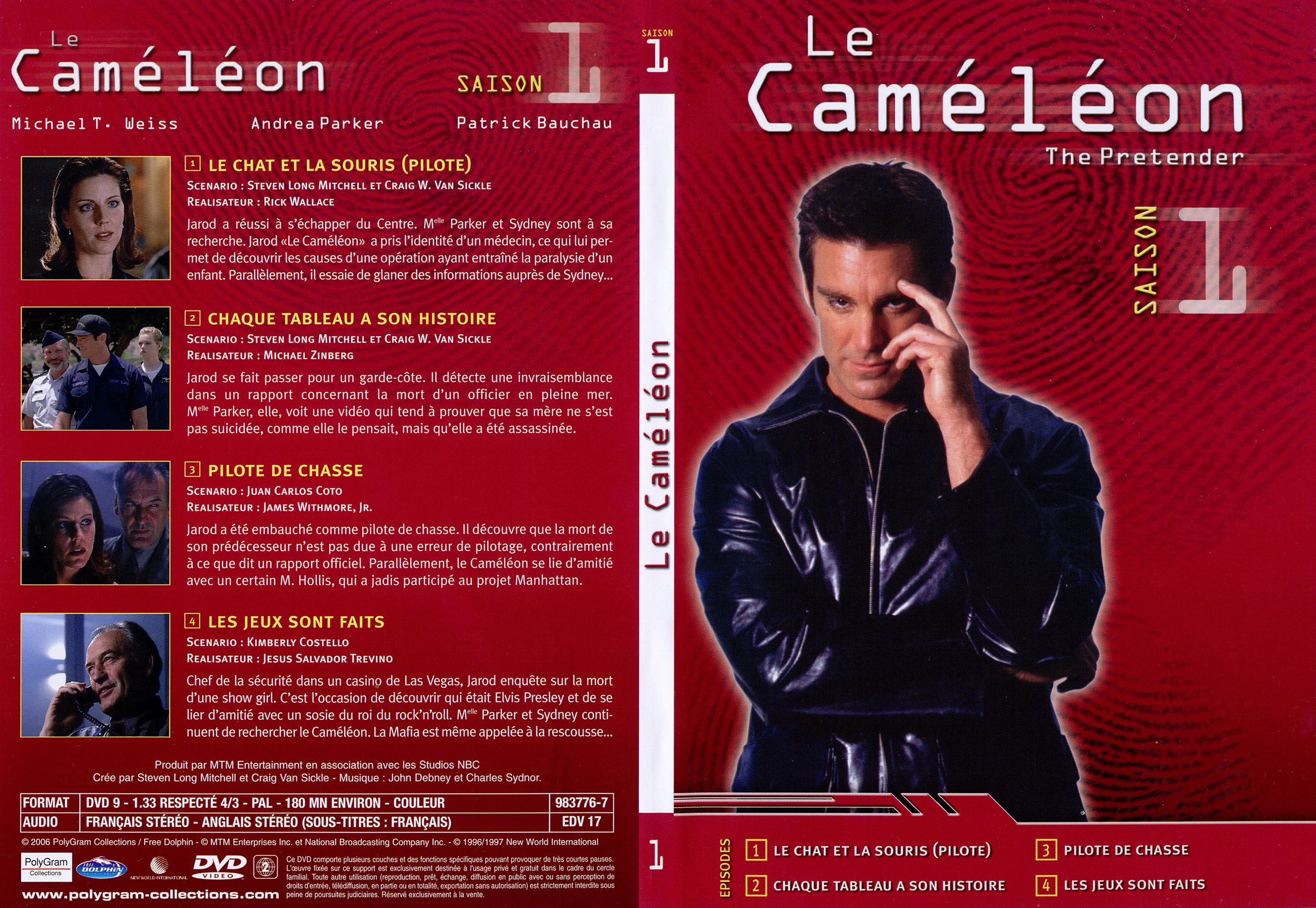 Jaquette DVD Le camlon saison 1 pisodes 1-4 - SLIM