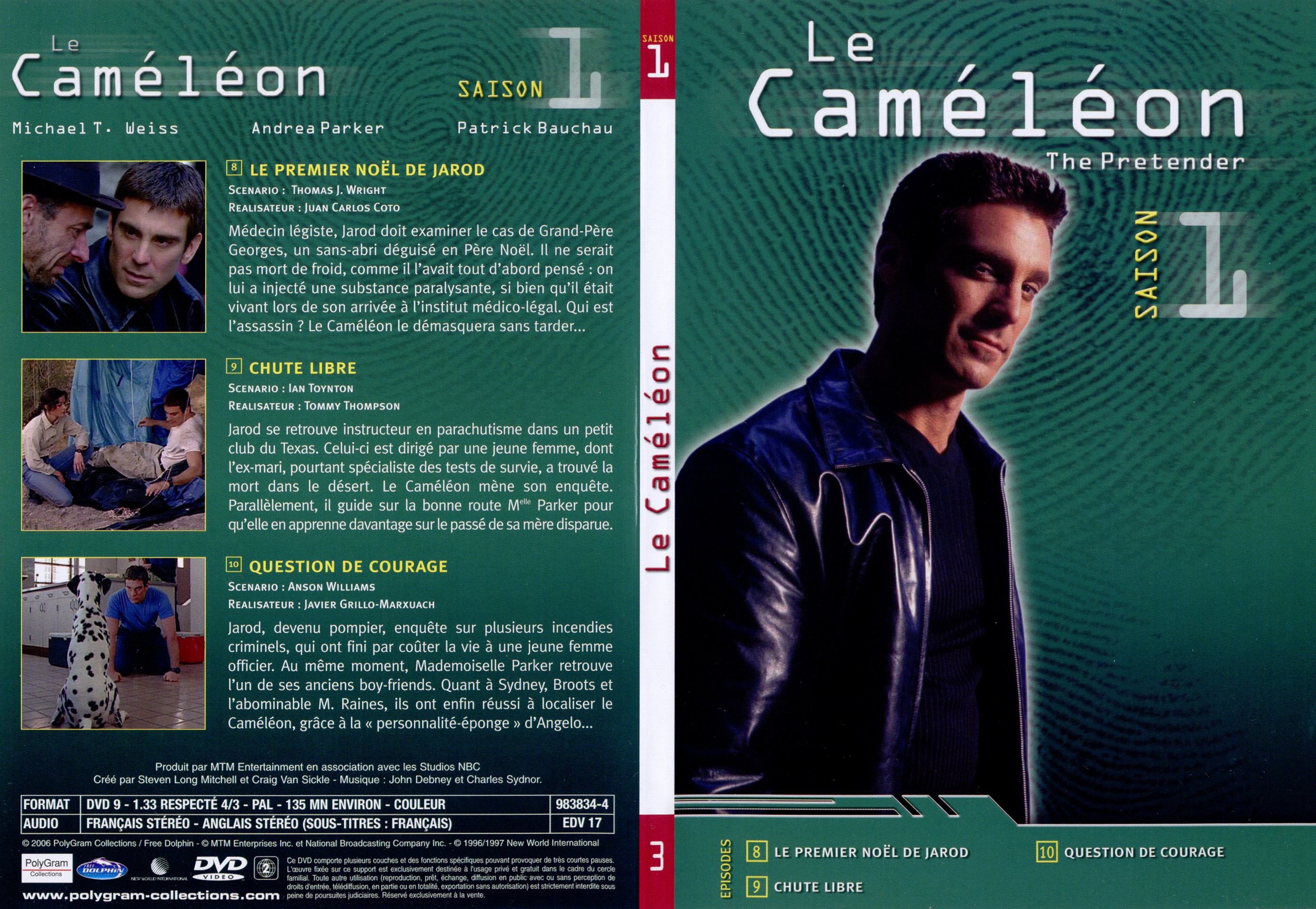 Jaquette DVD Le camlon saison 1 pisodes 8-10 - SLIM