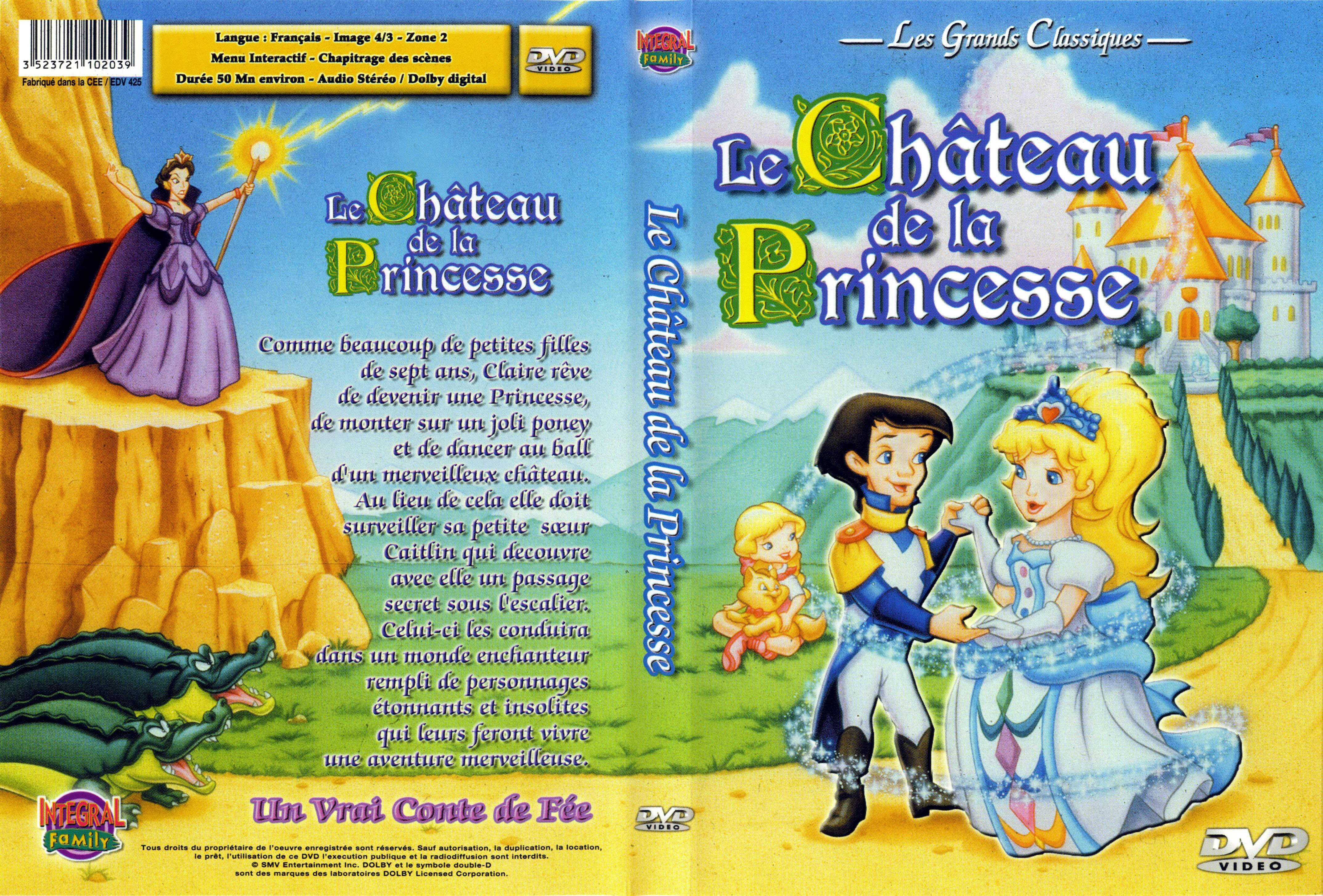 Jaquette DVD Le chateau de la princesse