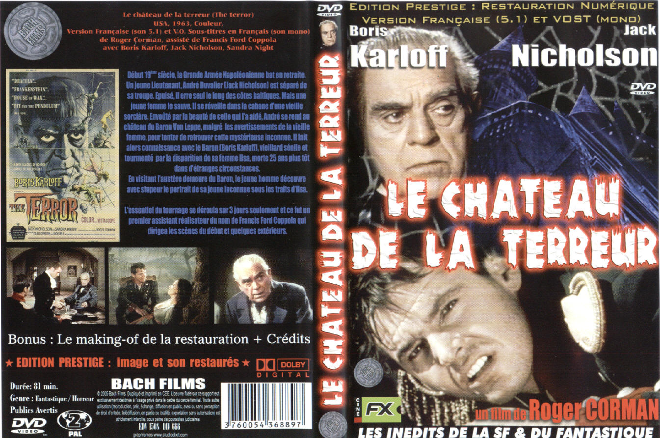 Jaquette DVD Le chateau de la terreur