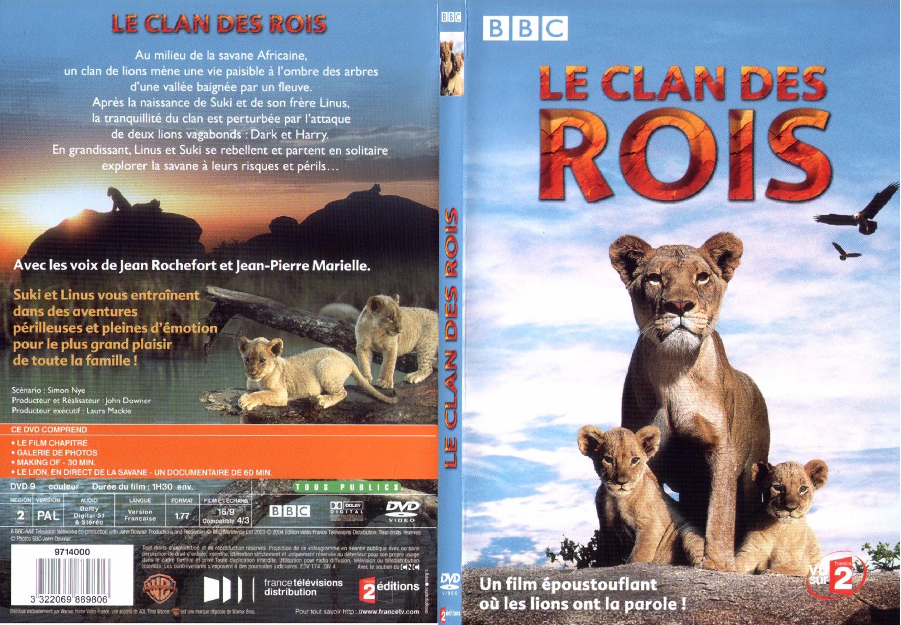 Jaquette DVD Le clan des rois - SLIM