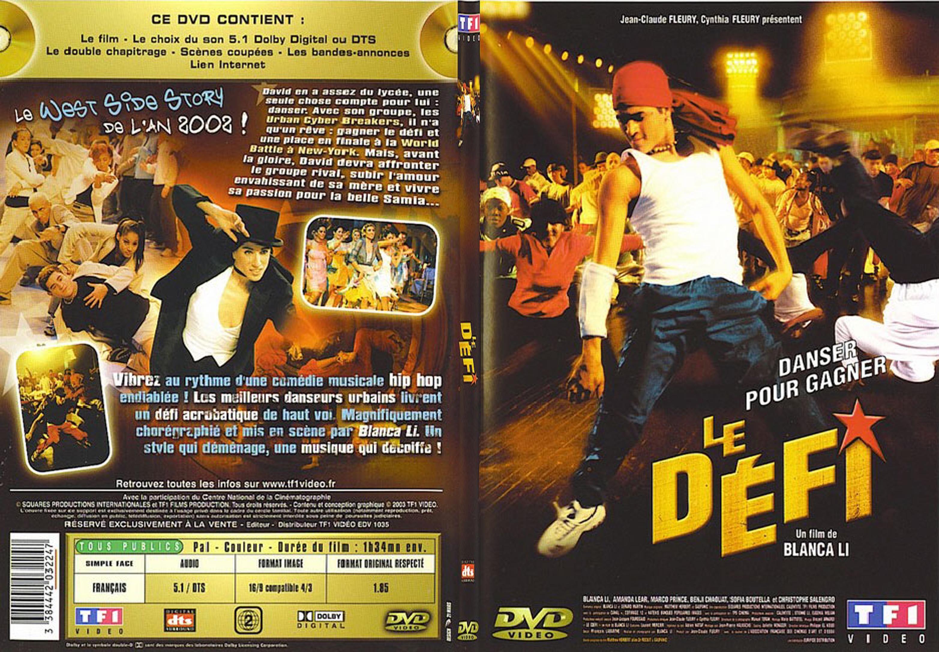 Jaquette DVD Le dfi - SLIM