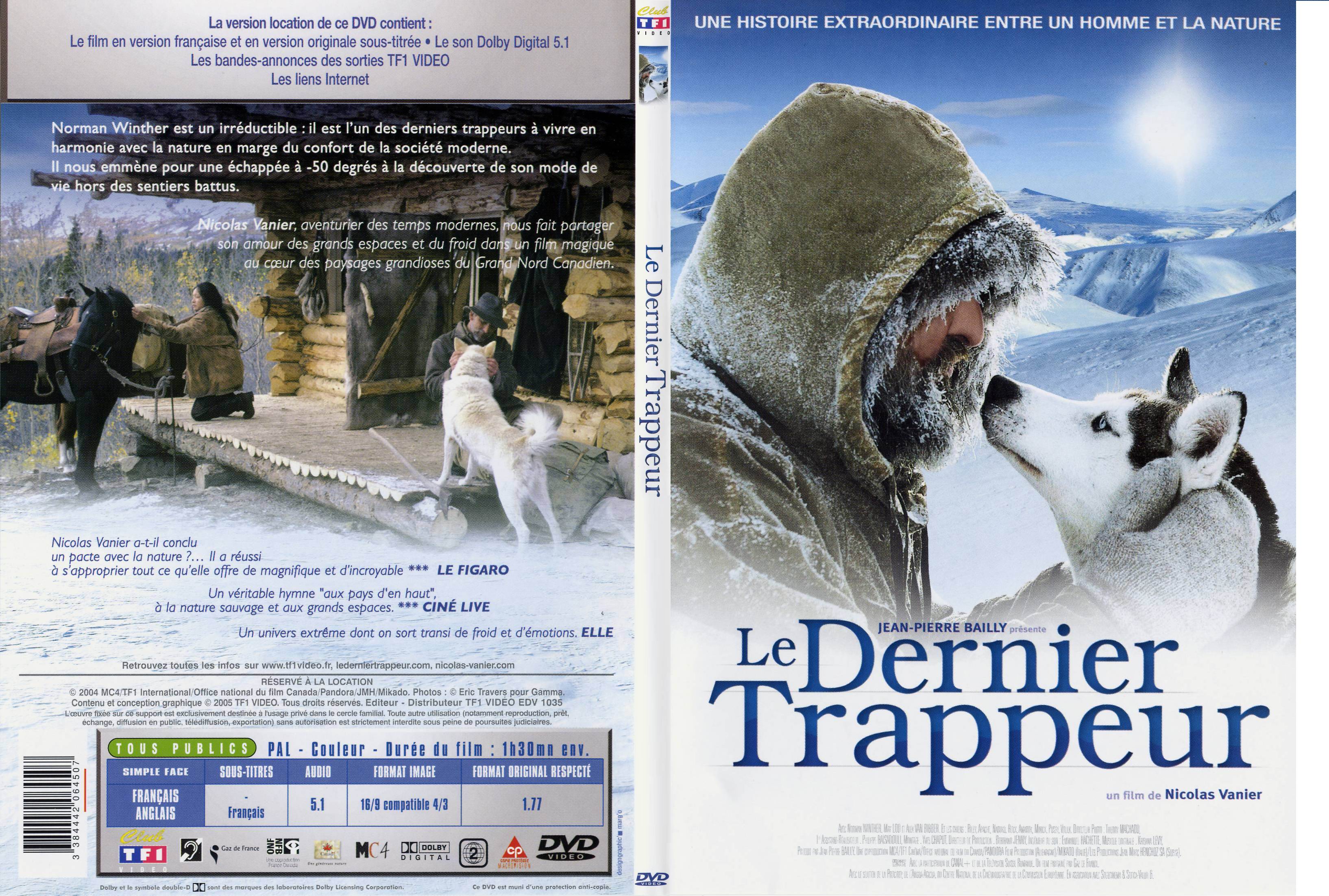 Jaquette DVD Le dernier trappeur - SLIM