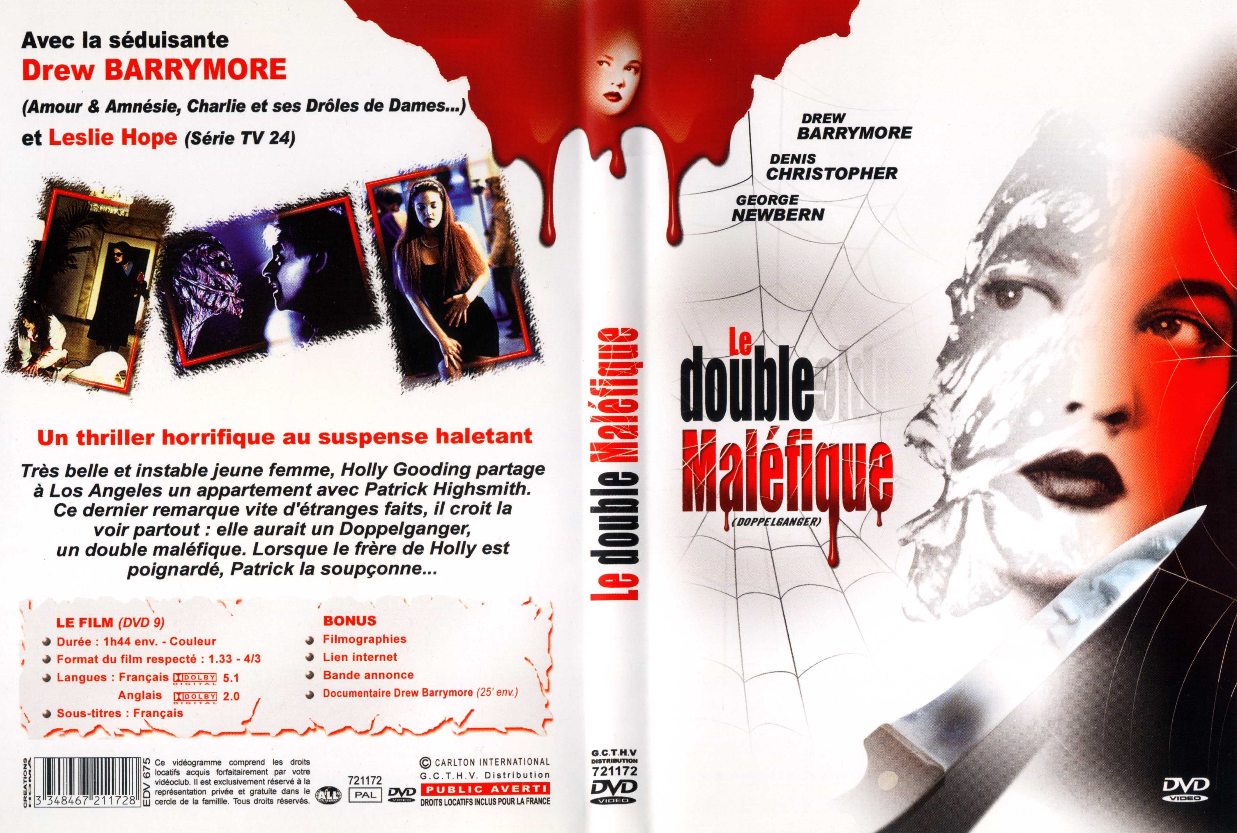 Jaquette DVD Le double malfique