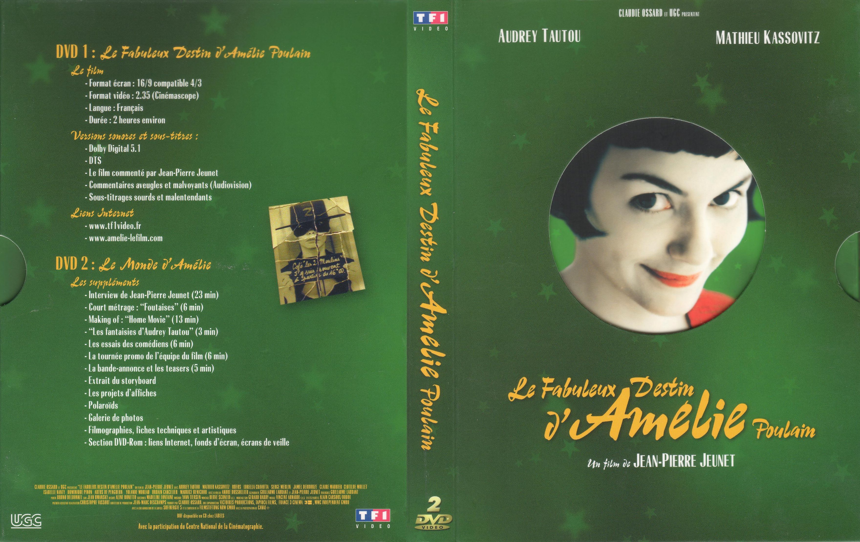 Jaquette DVD Le fabuleux destin d