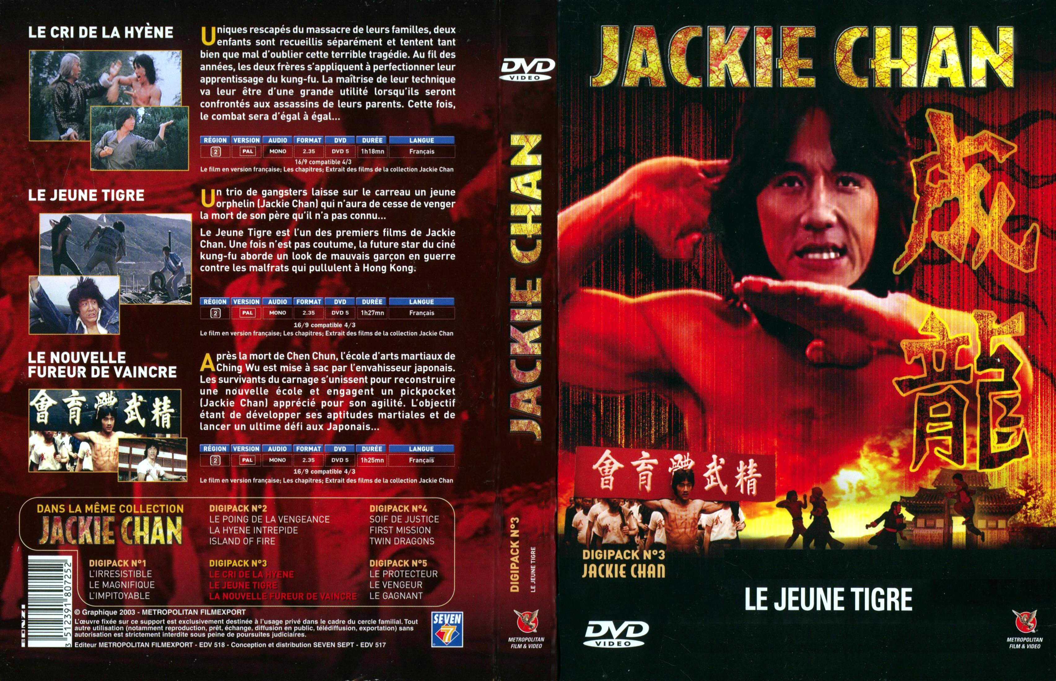 Jaquette DVD Le jeune tigre