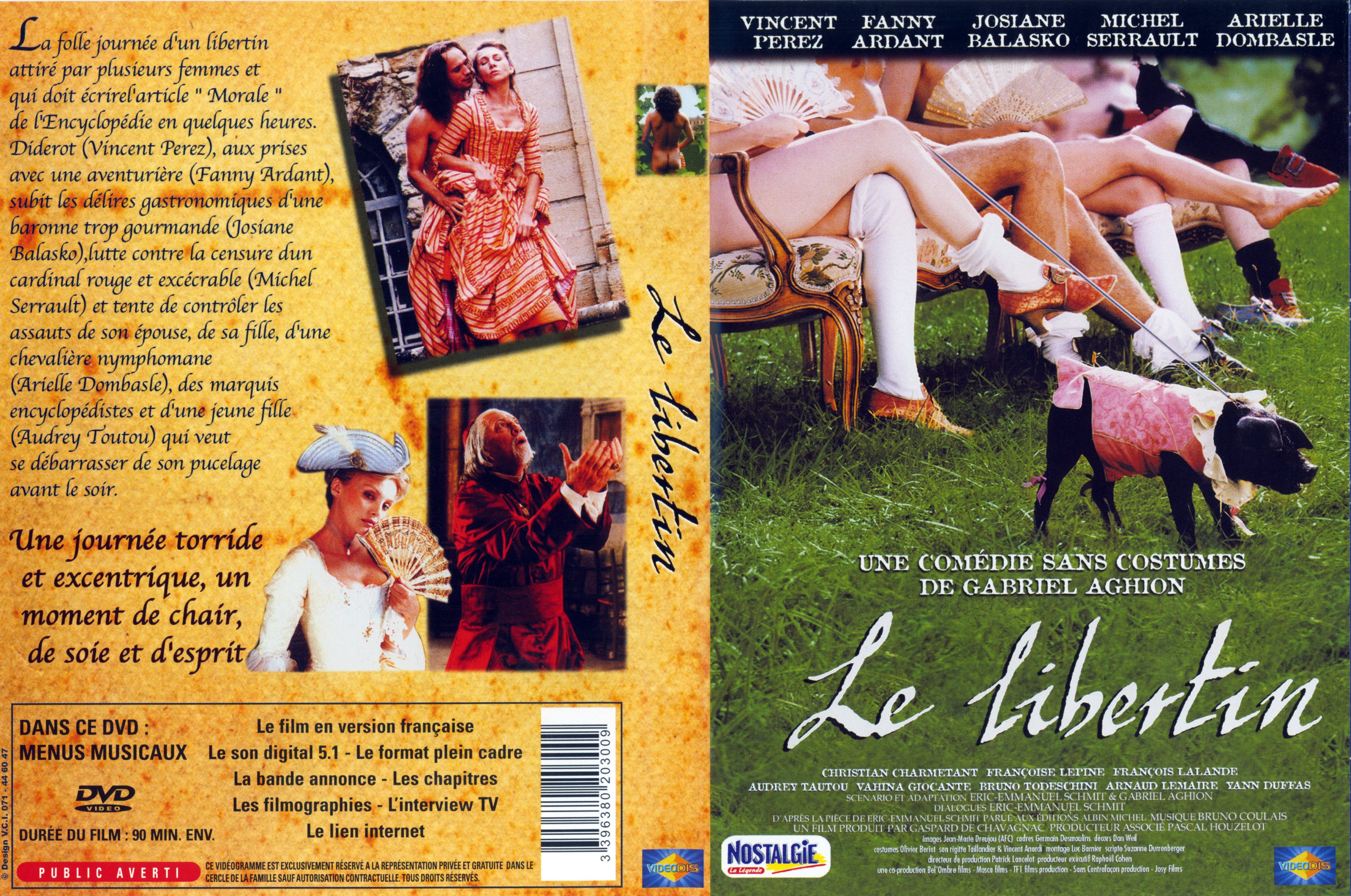 Jaquette DVD Le libertin