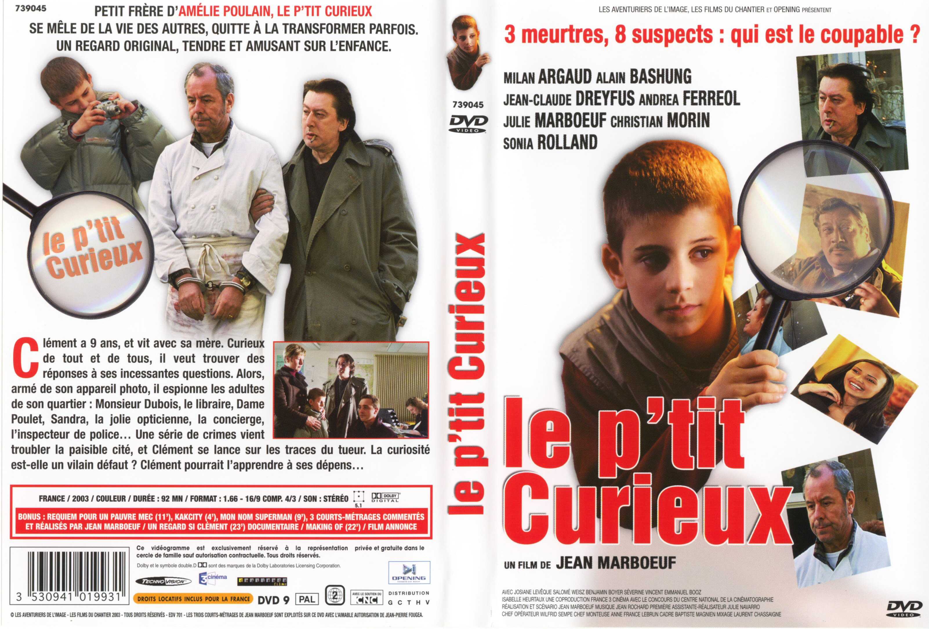 Jaquette DVD Le p