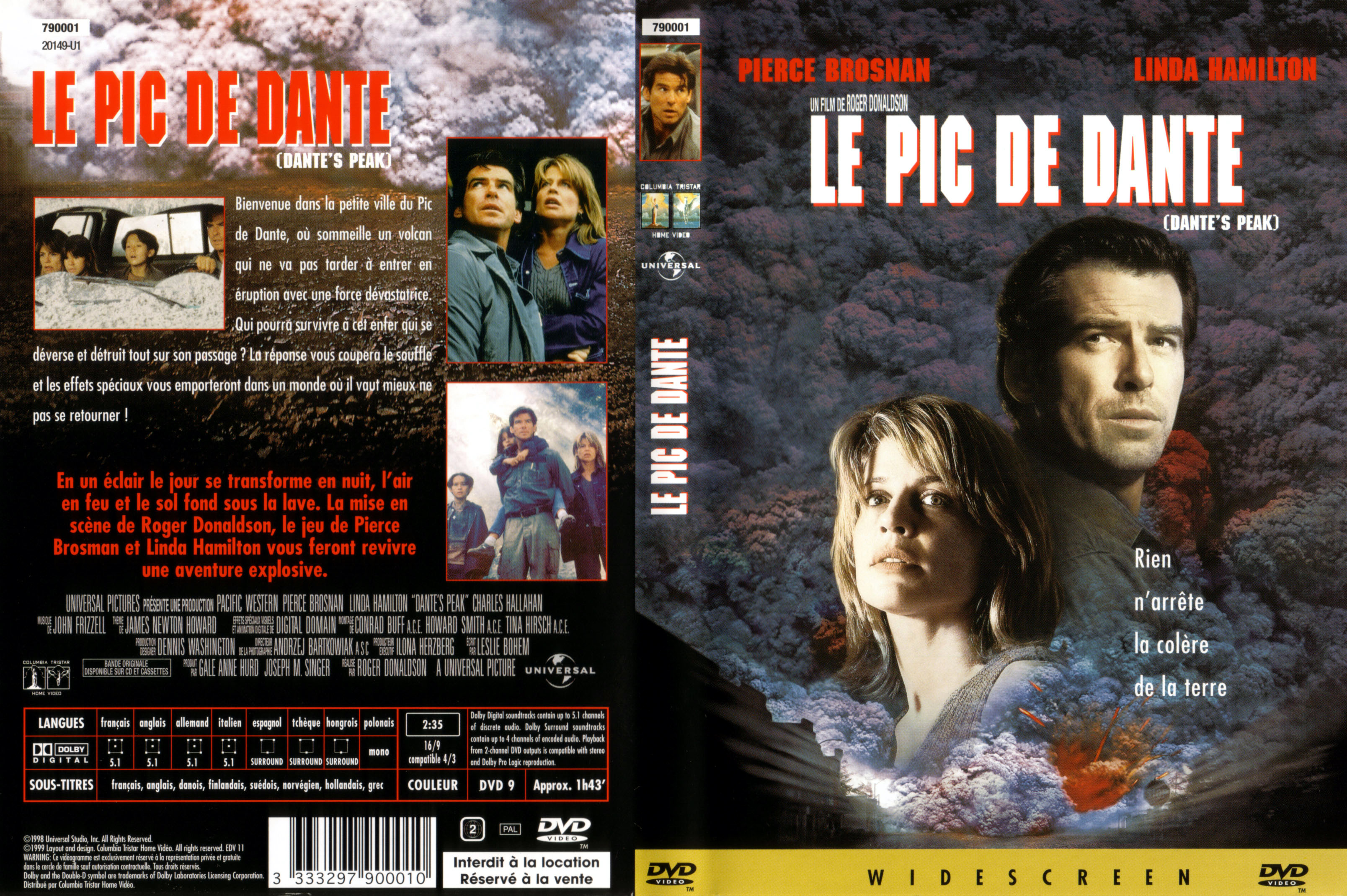 Jaquette DVD Le pic de dante