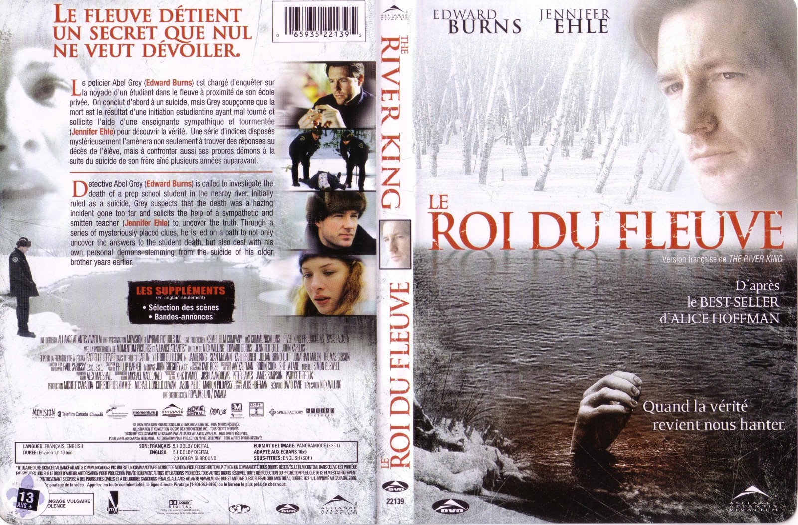 Jaquette DVD Le roi du fleuve