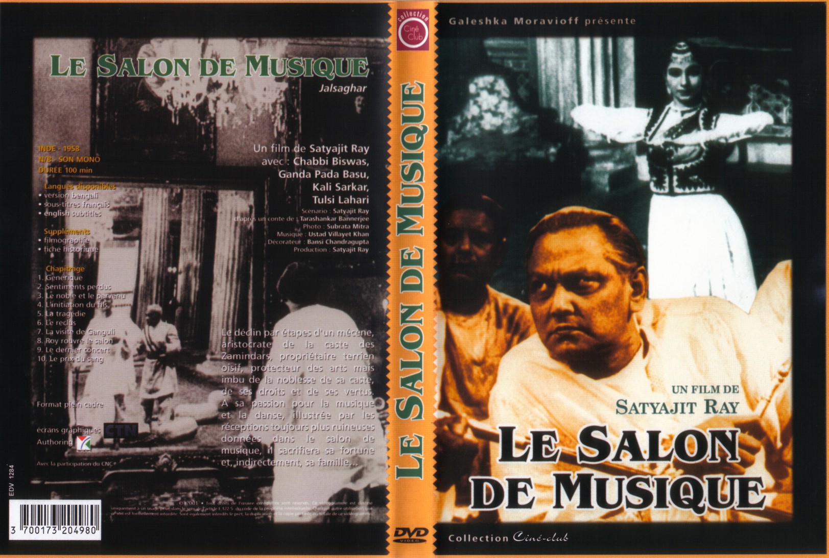 Jaquette DVD Le salon de musique