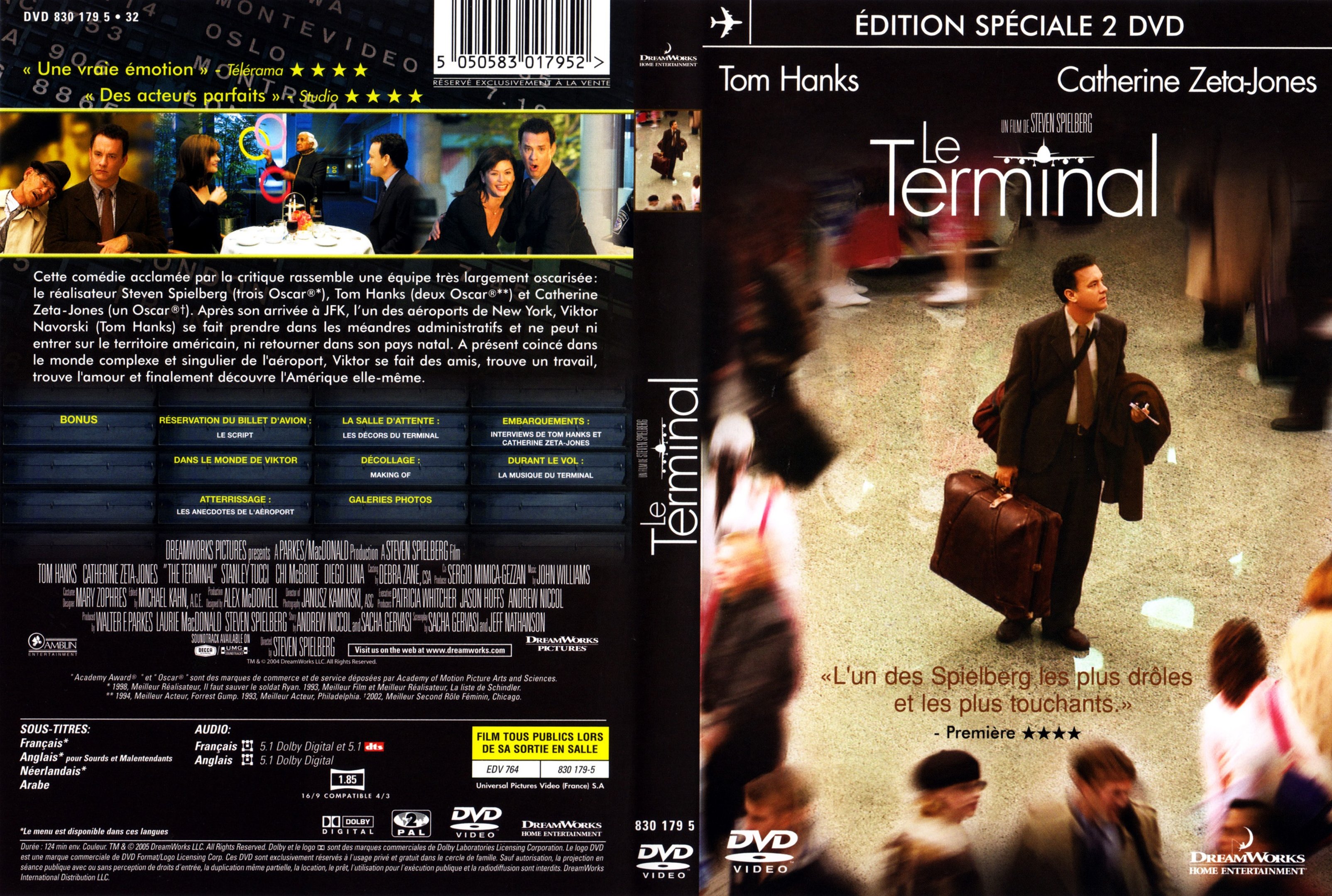 Jaquette DVD Le terminal