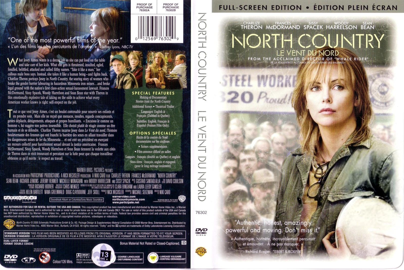 Jaquette DVD Le vent du nord