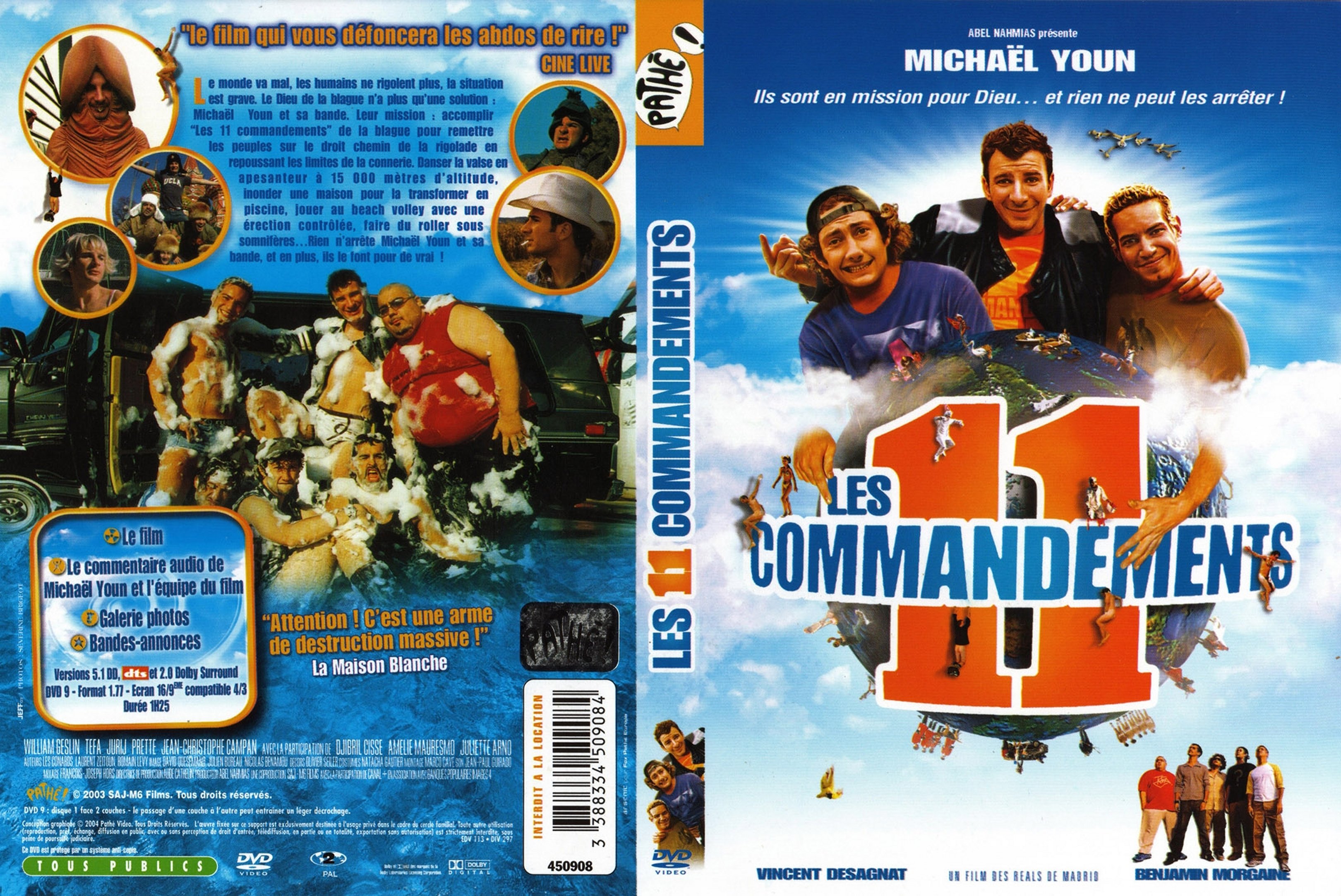 Jaquette DVD Les 11 commandements